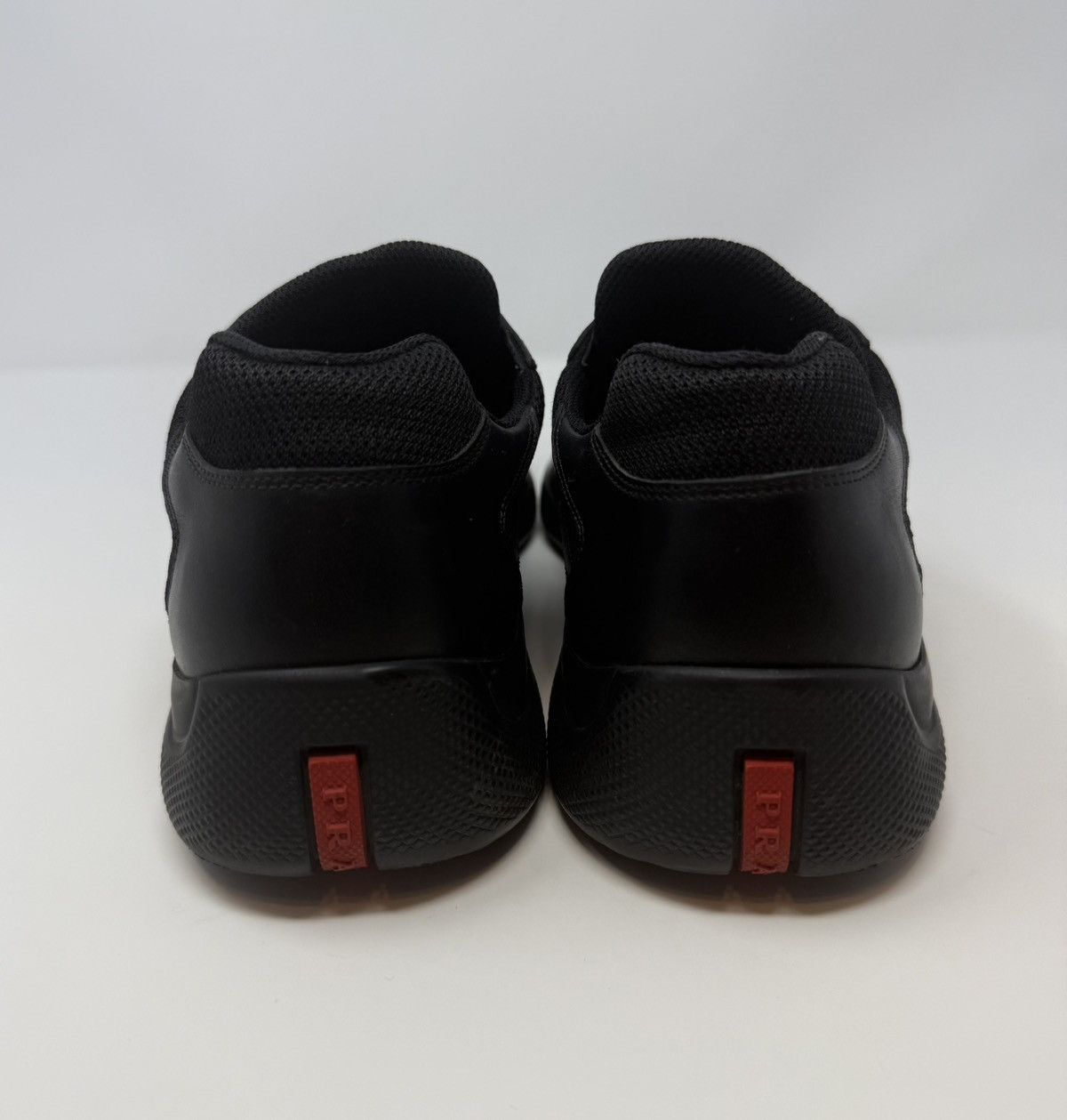 Prada Prada Americas Cup Sneaker Leather Black Size US 13 / EU 46 - 5 Thumbnail