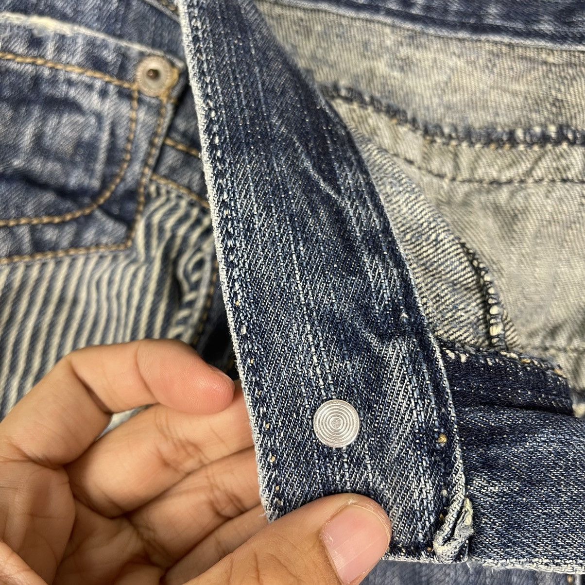 Hysteric Glamour JAPANASE BRAND FLARE DENIM INSPIRED TORNADO MART Size US 40 / EU 56 - 14 Thumbnail