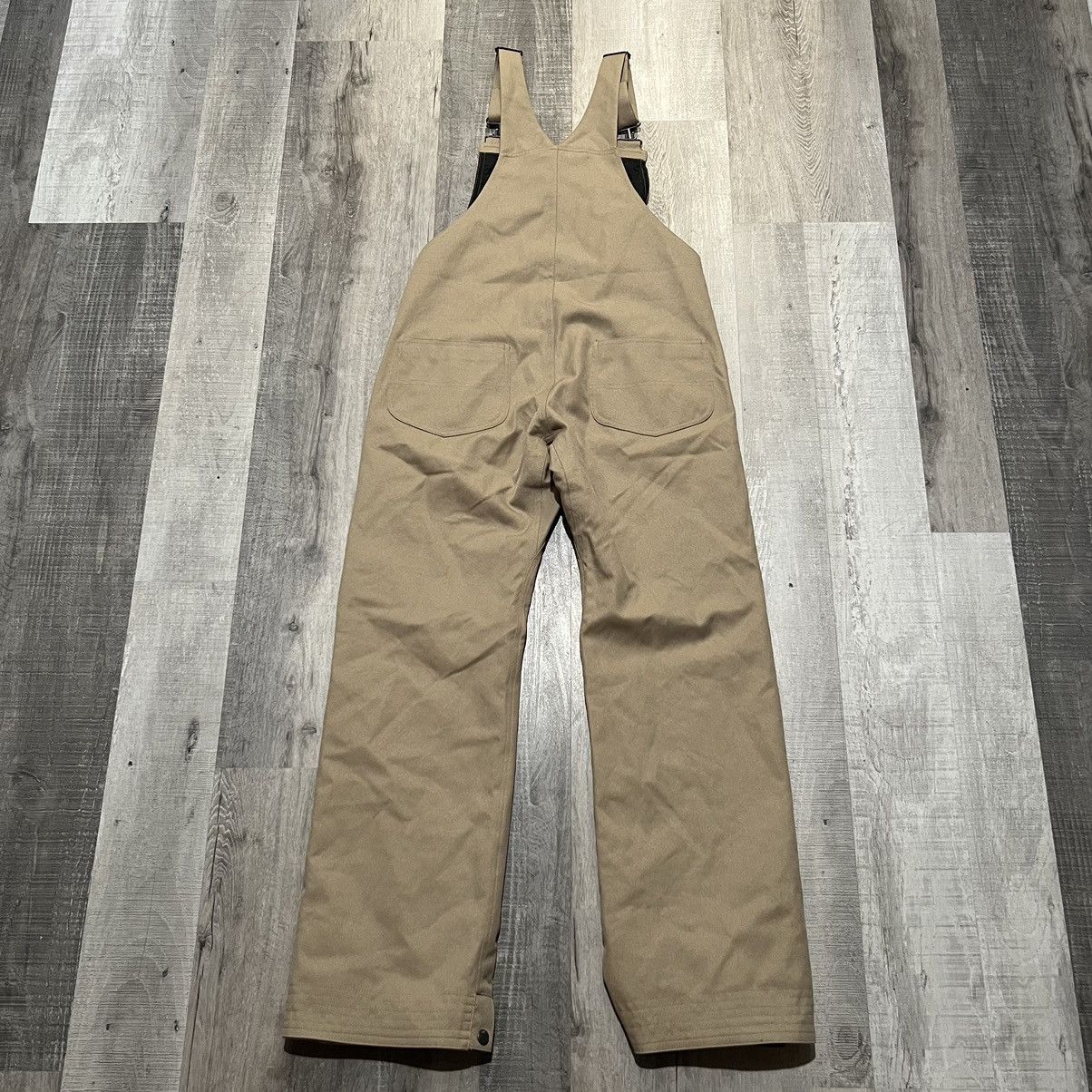 Airblaster Airblaster Ski Bib Overalls Freedom Tan Daisy Snow Pants Size 37" - 3 Thumbnail