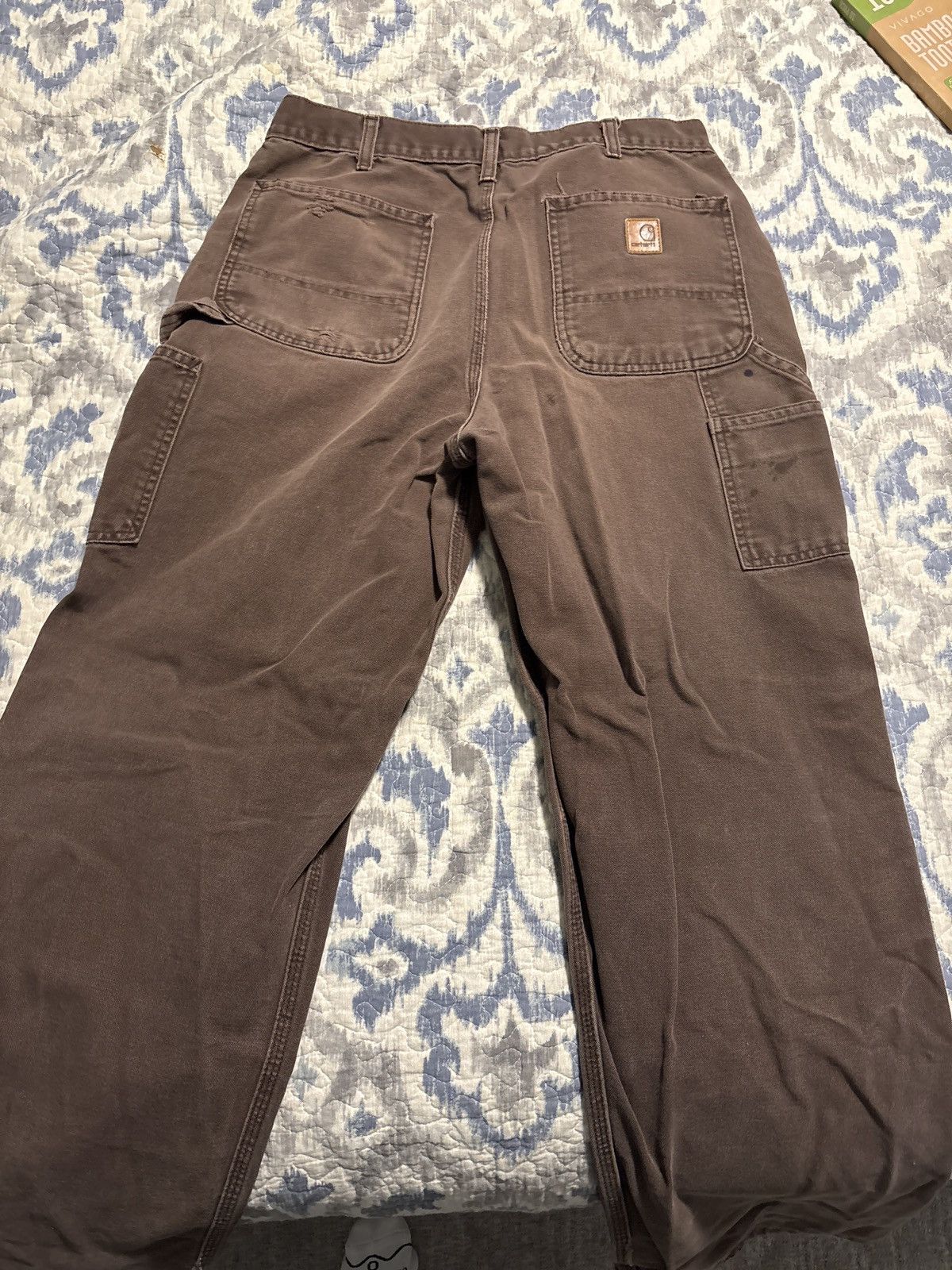 Carhartt Cathartic Work Jeans Brown Size US 34 / EU 50 - 2 Thumbnail