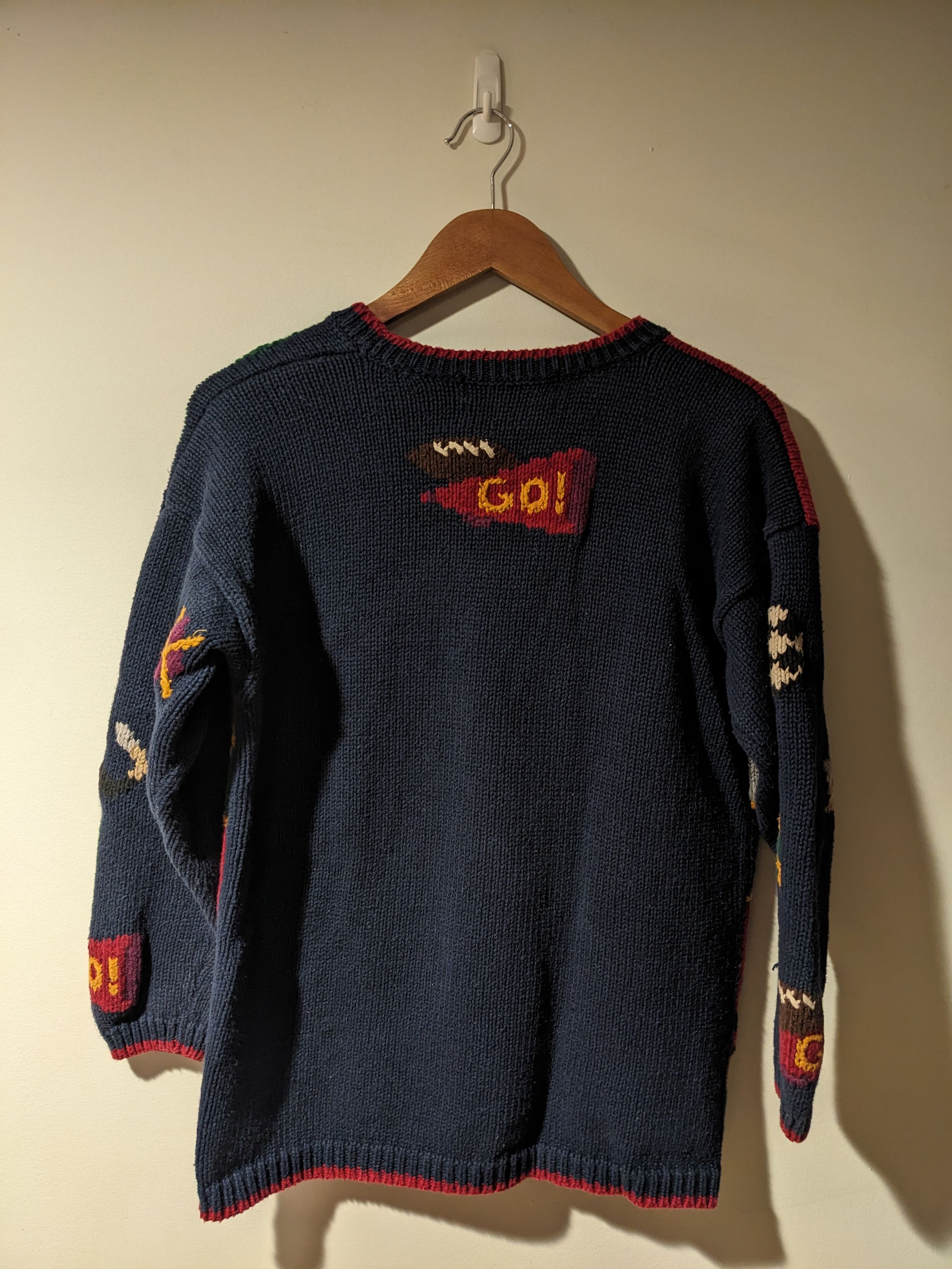 Vintage Vintage 90s Signature Northern Isles Knitted Hand Cardigan Size US M / EU 48-50 / 2 - 4 Thumbnail