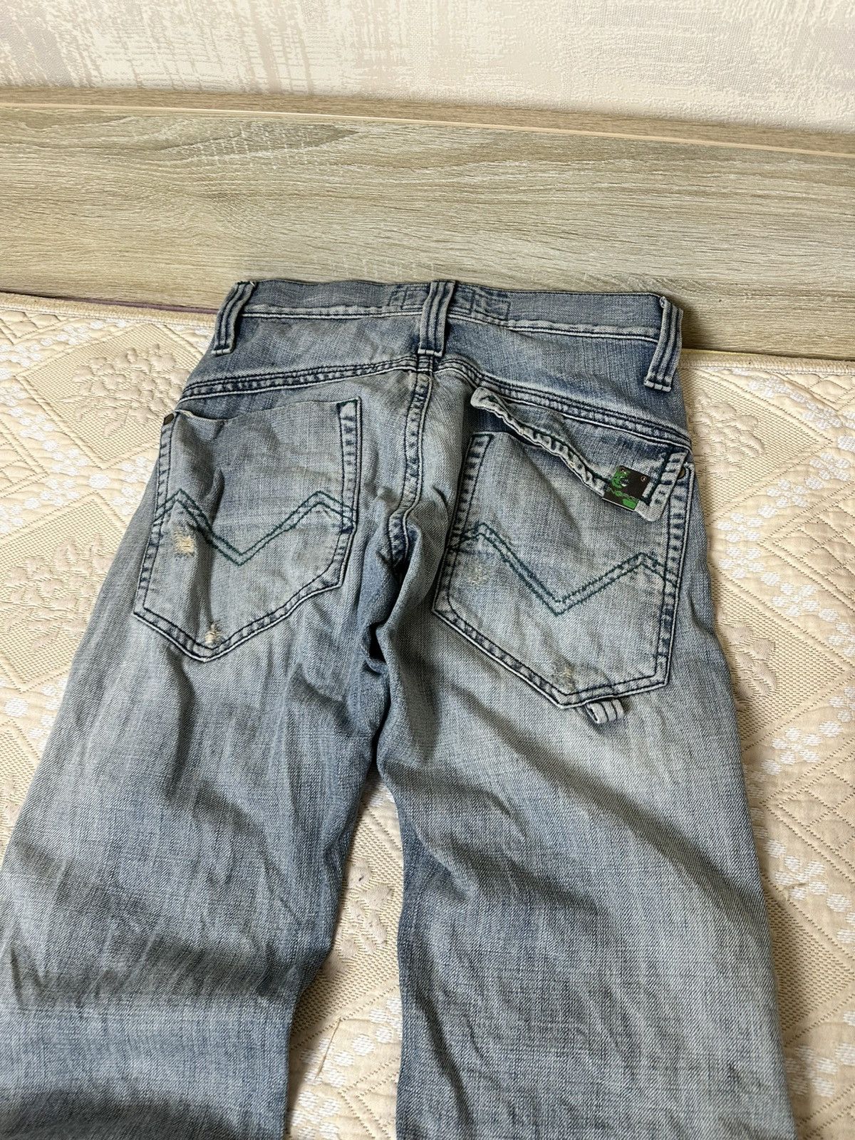 Energie 🔥 Vintage Energie Japan Jeans Mudwash Distressed Denim 30x30 Size US 30 / EU 46 - 5 Thumbnail