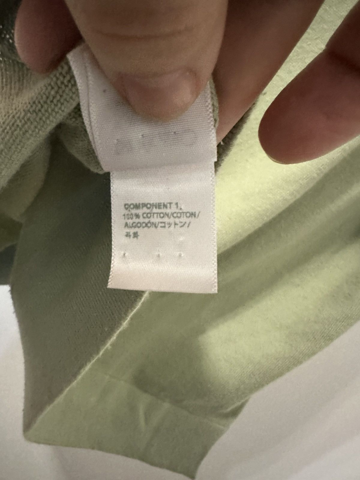 Reese Cooper Reese cooper cropped green polo shirt Size M Size US M / EU 48-50 / 2 - 5 Thumbnail