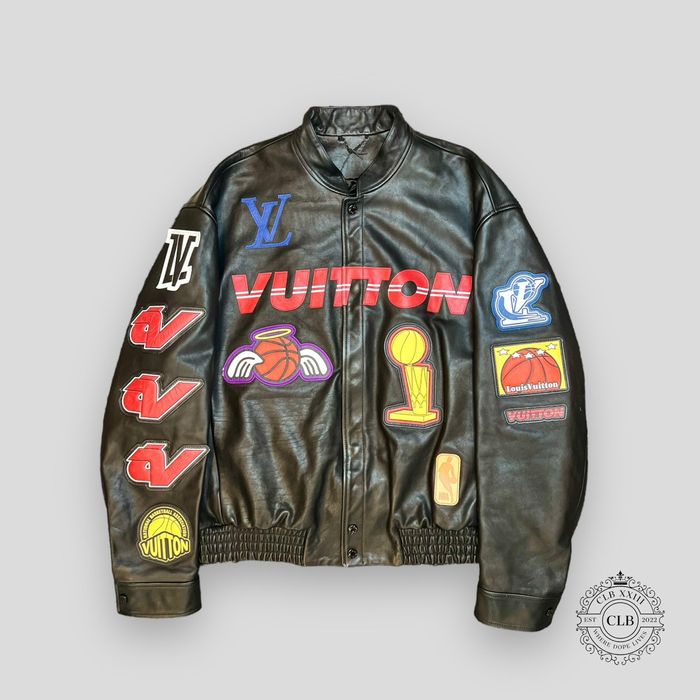 Louis Vuitton NBA Authenticated Leather Jacket