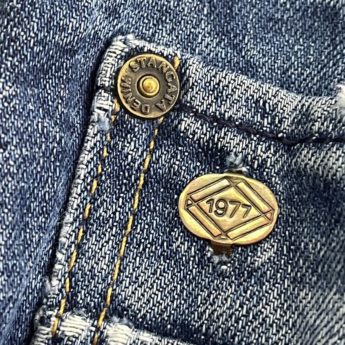 Vintage Vintage Stangata Italy Distressed Denim Size US 36 / EU 52 - 10 Thumbnail