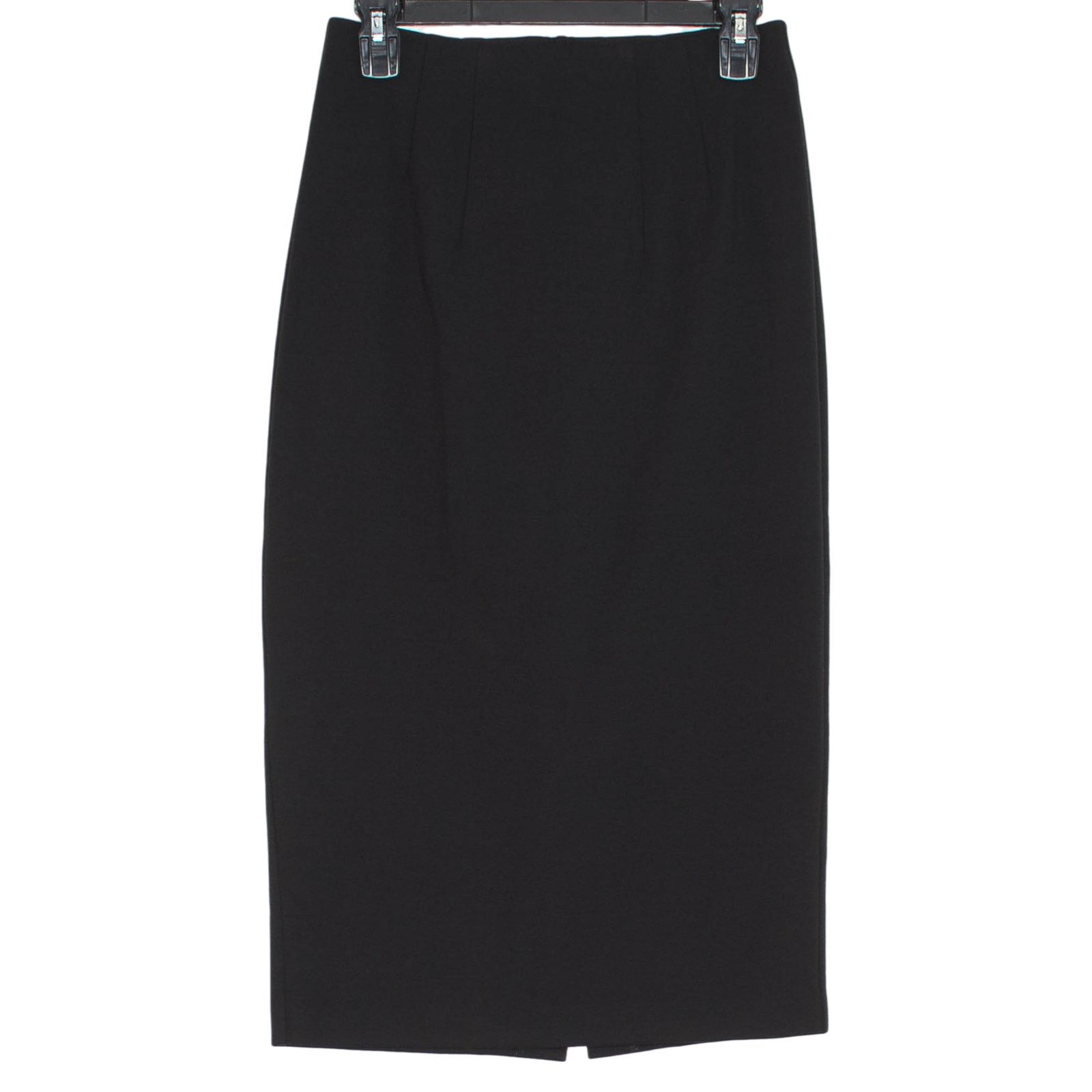 Eileen Fisher NWT Eileen Fisher Pencil Skirt Black XS Tencel Ponte Midi Size 26" / US 2 / IT 38 - 1 Thumbnail