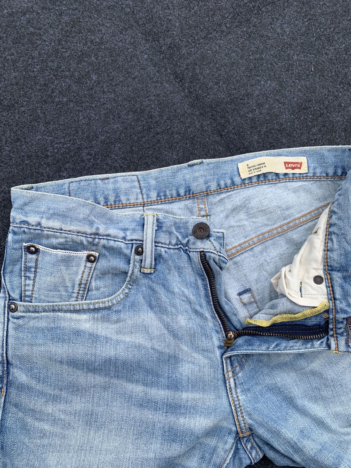 Levi's Vintage Clothing LEVI'S 502 SELVEDGE.MADE IN JAPAN 🇯🇵🇯🇵. Size US 30 / EU 46 - 11 Thumbnail
