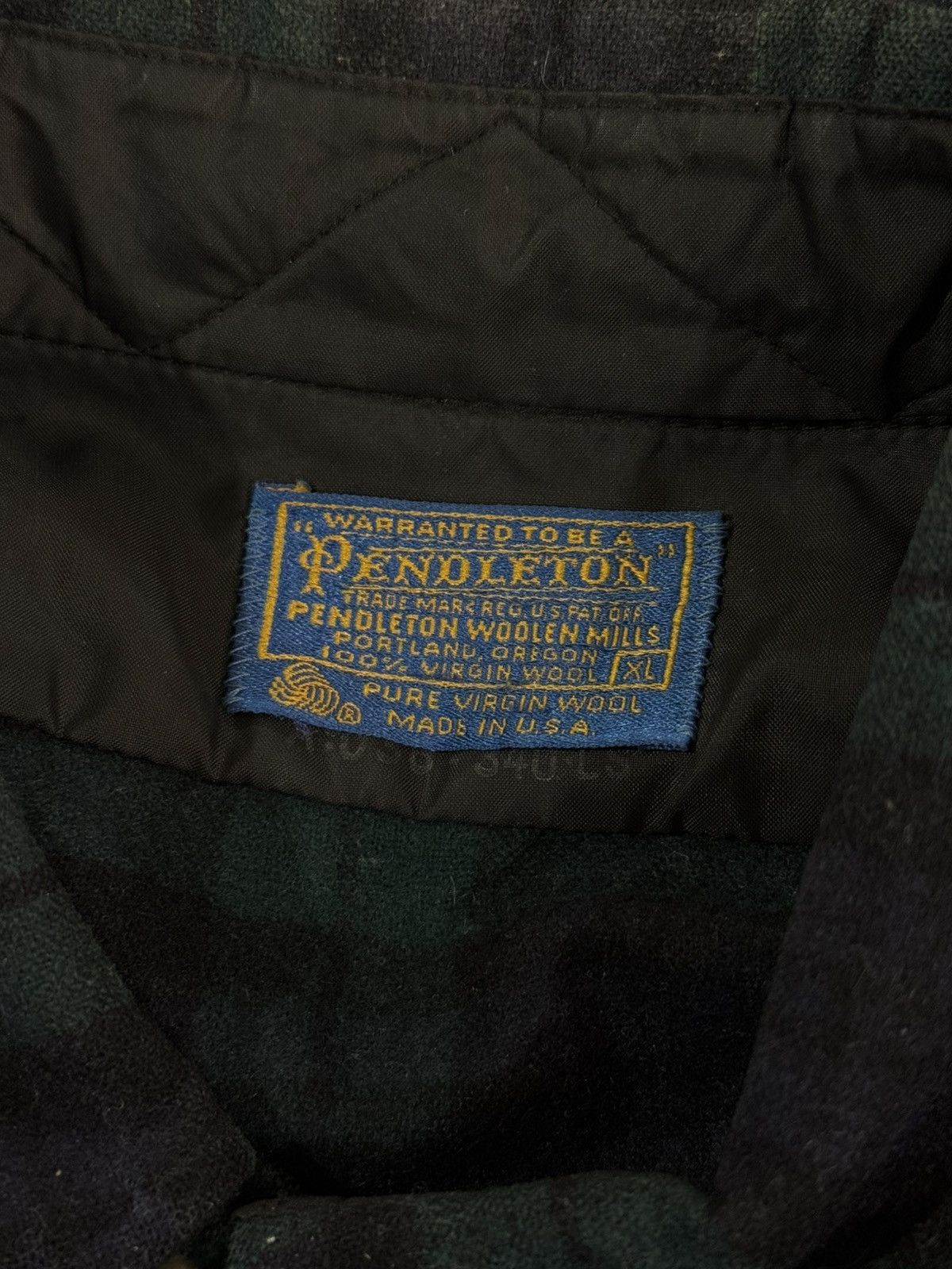 Pendleton Vintage 80’s Pendleton Pure Virgin Wool Shirt Size US XL / EU 56 / 4 - 7 Thumbnail