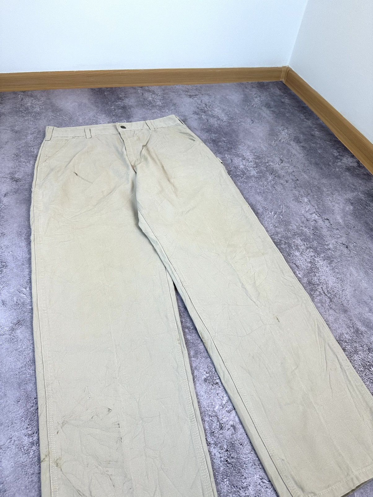 Carhartt Vintage Carhartt USA Distressed Baggy Carpenter Work Pants Size US 34 / EU 50 - 12 Thumbnail