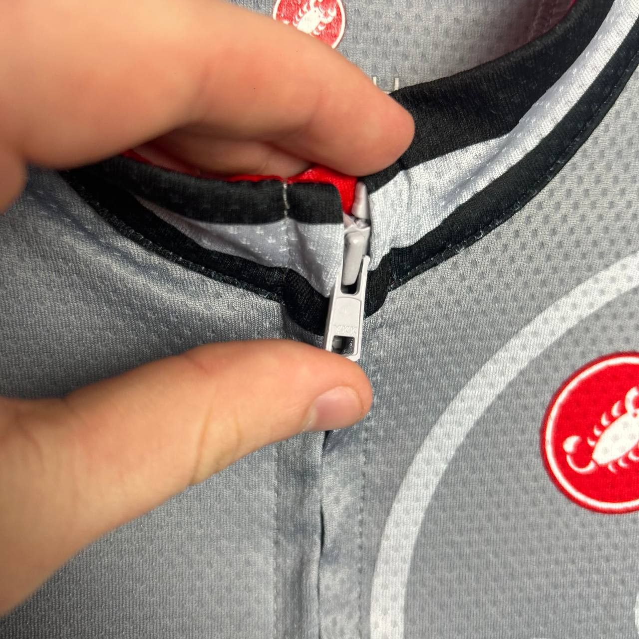 Other Mens Castelli overprinted cycling sportswear jersey tee Size US L / EU 52-54 / 3 - 7 Thumbnail
