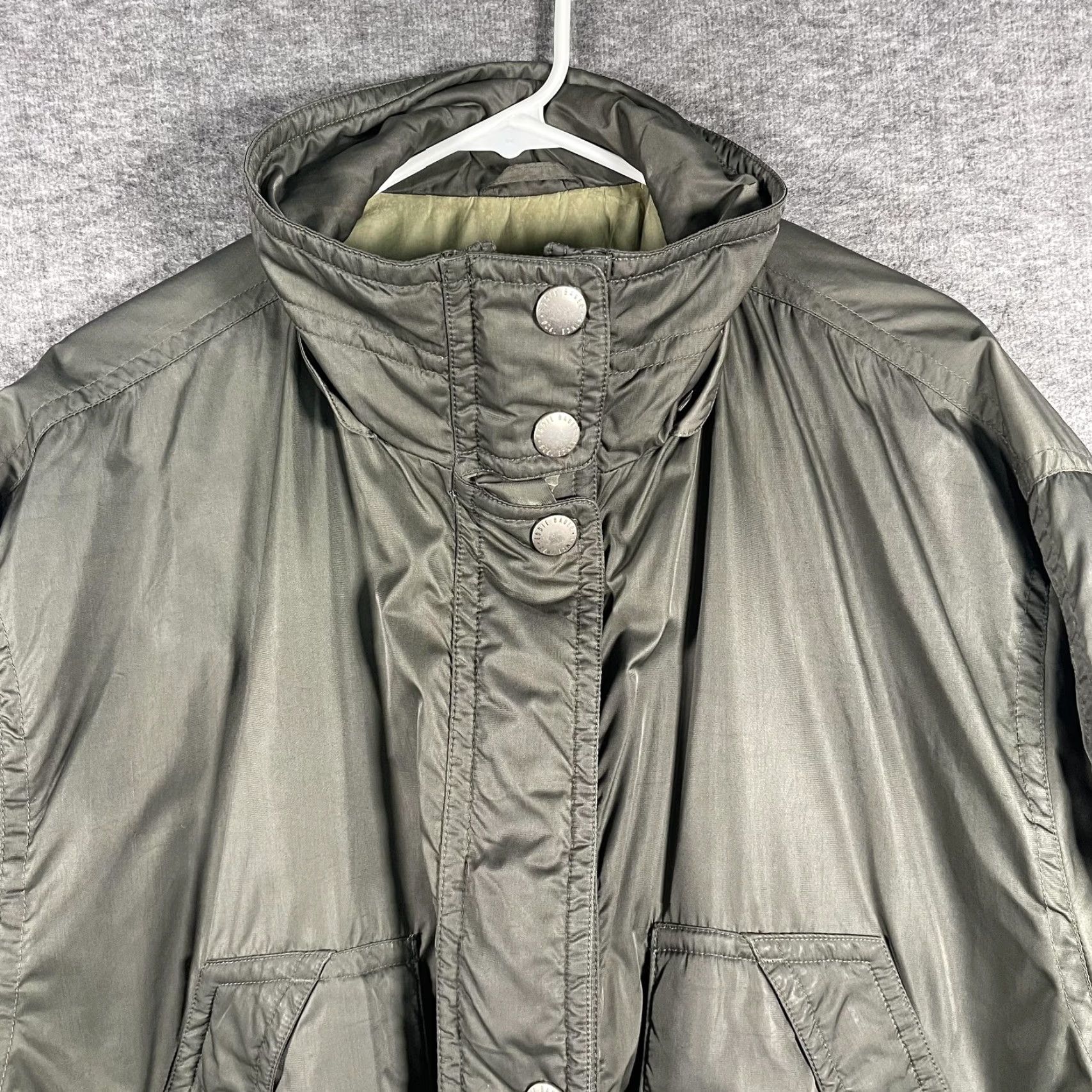 Eddie Bauer Eddie Bauer Mens XL Green Insulated Parka Thinsulate Zip Snap Pockets YKK Coat Size US XL / EU 56 / 4 - 3 Thumbnail