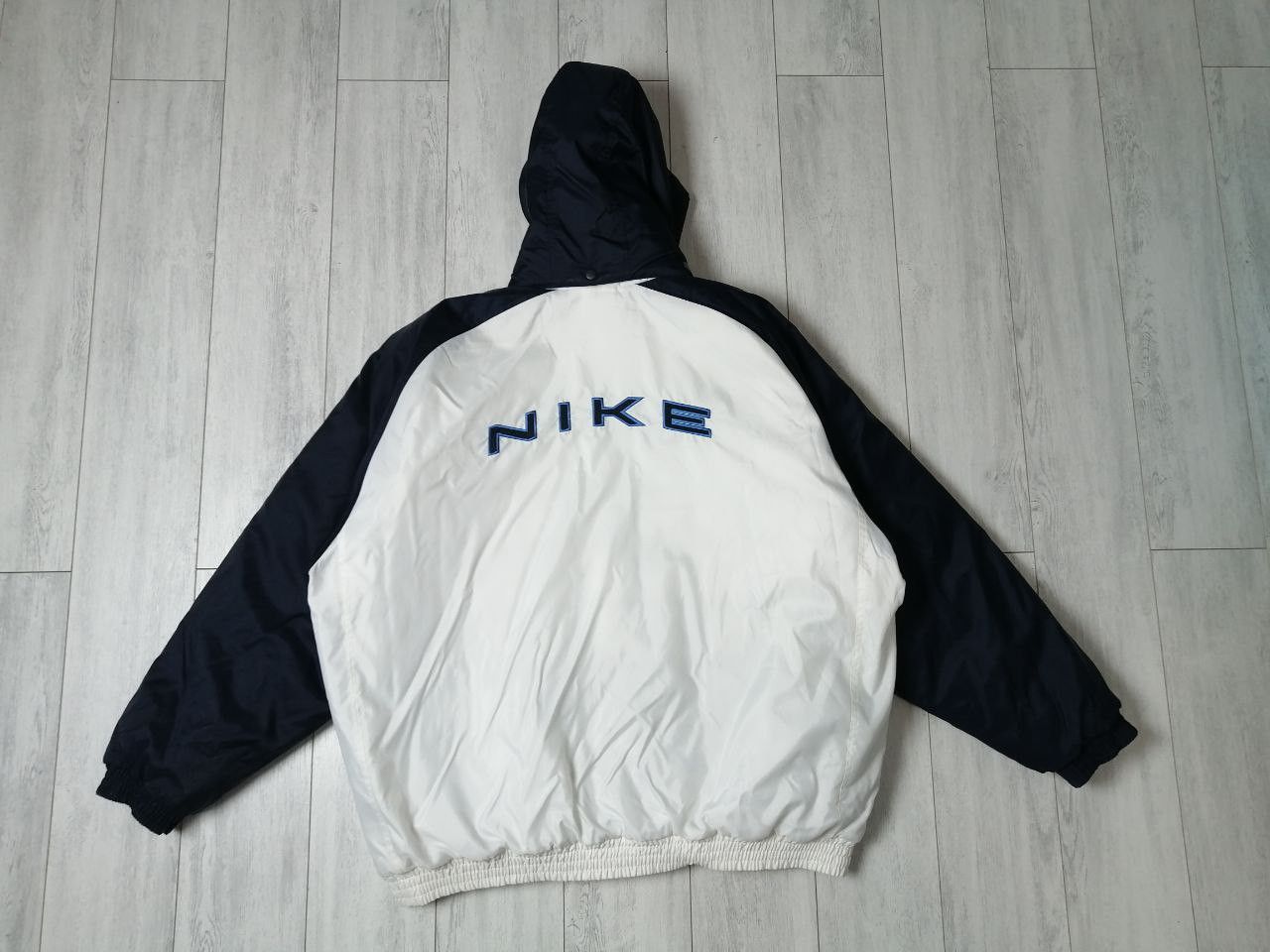 Nike × Vintage Vintage 90's Nike Swoosh Y2K Winter Jacket Size XL Size US XL / EU 56 / 4 - 5 Thumbnail