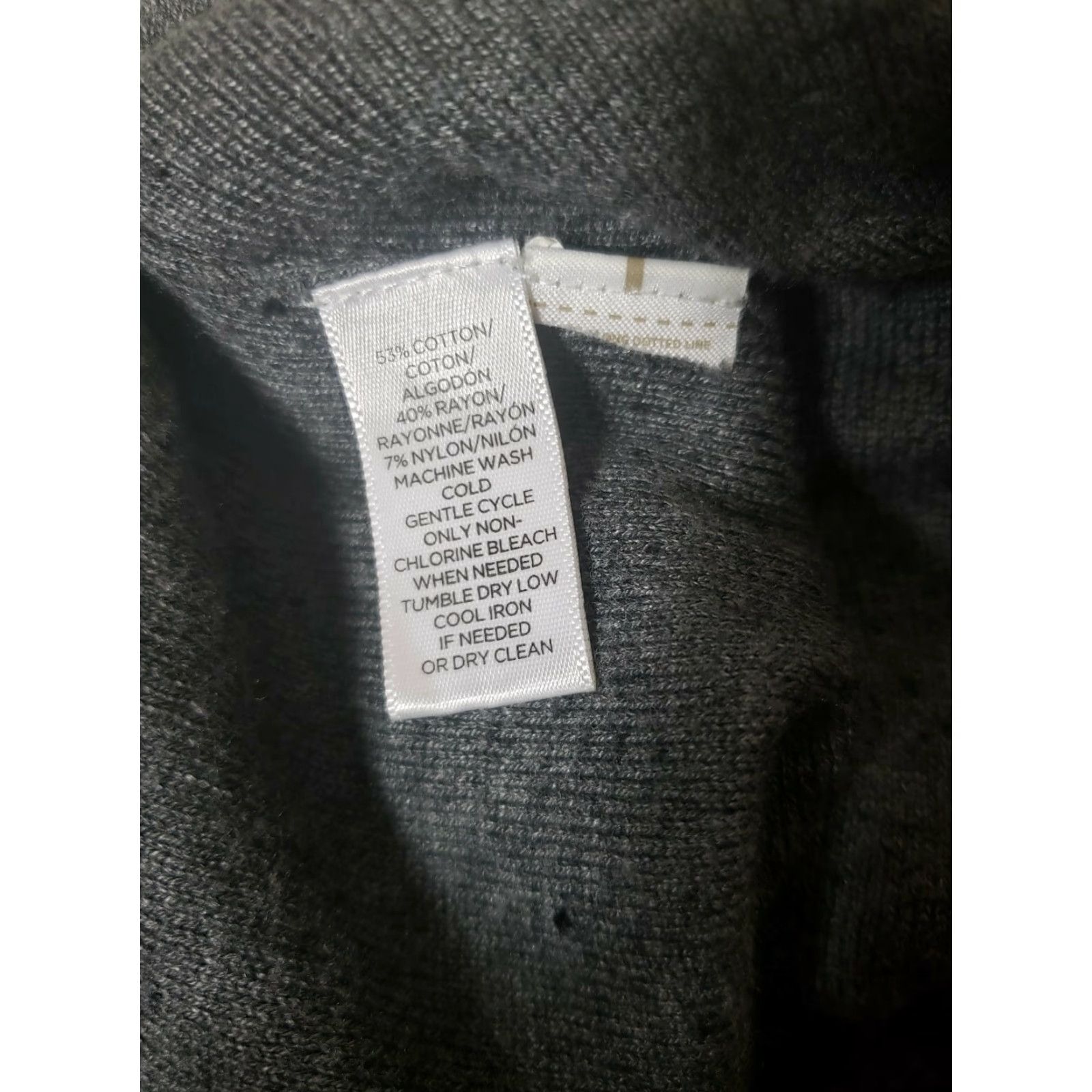 Loft VINTAGE Lou & Grey Loft Cropped Flecked Drop Shoulder Sweater-Size M Size M / US 6-8 / IT 42-44 - 6 Thumbnail