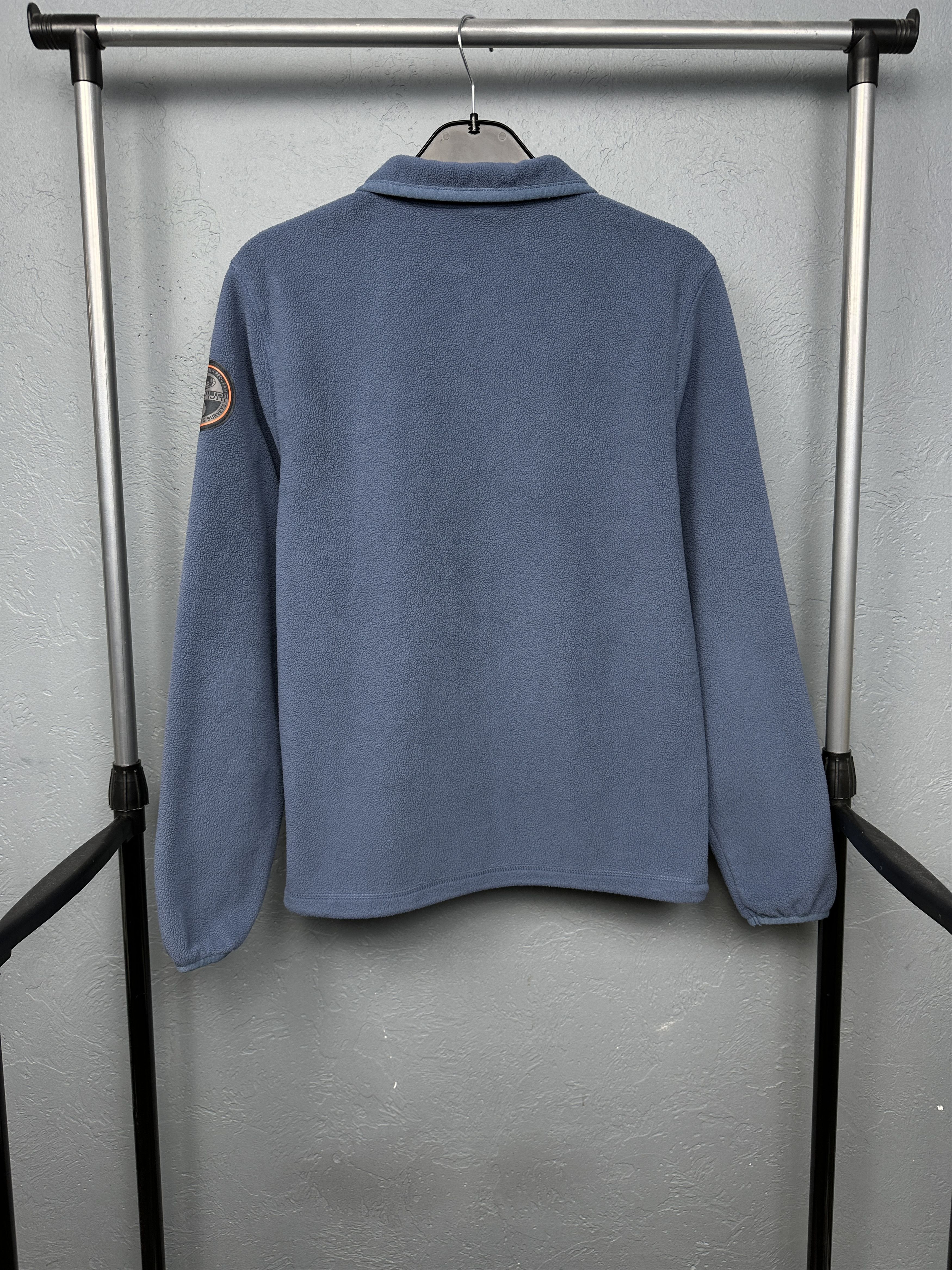 Napapijri Napapijri Mens 1\4 Zip Fleece Jacket Size US S / EU 44-46 / 1 - 9 Thumbnail