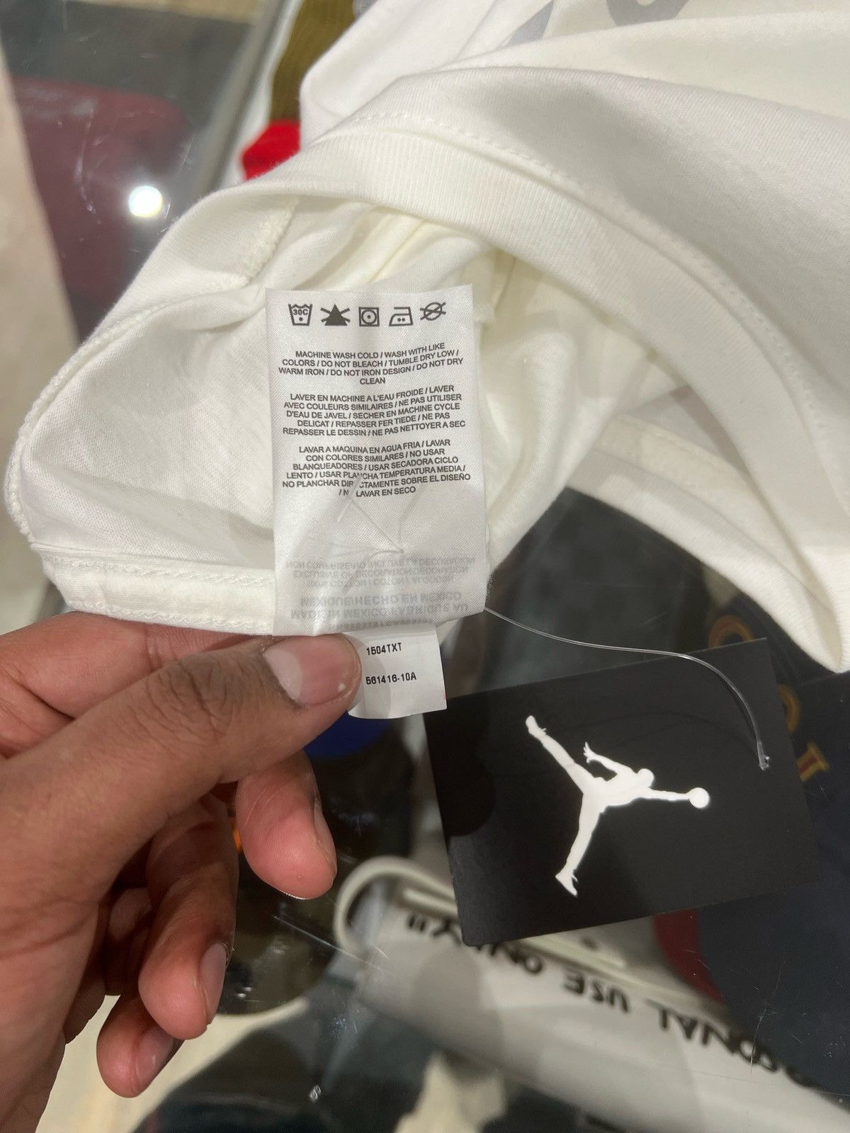 Jordan Brand × October's Very Own Nike Air Jordan X 10 Retro OVO Tee White Gold Grey Size US XL / EU 56 / 4 - 6 Thumbnail