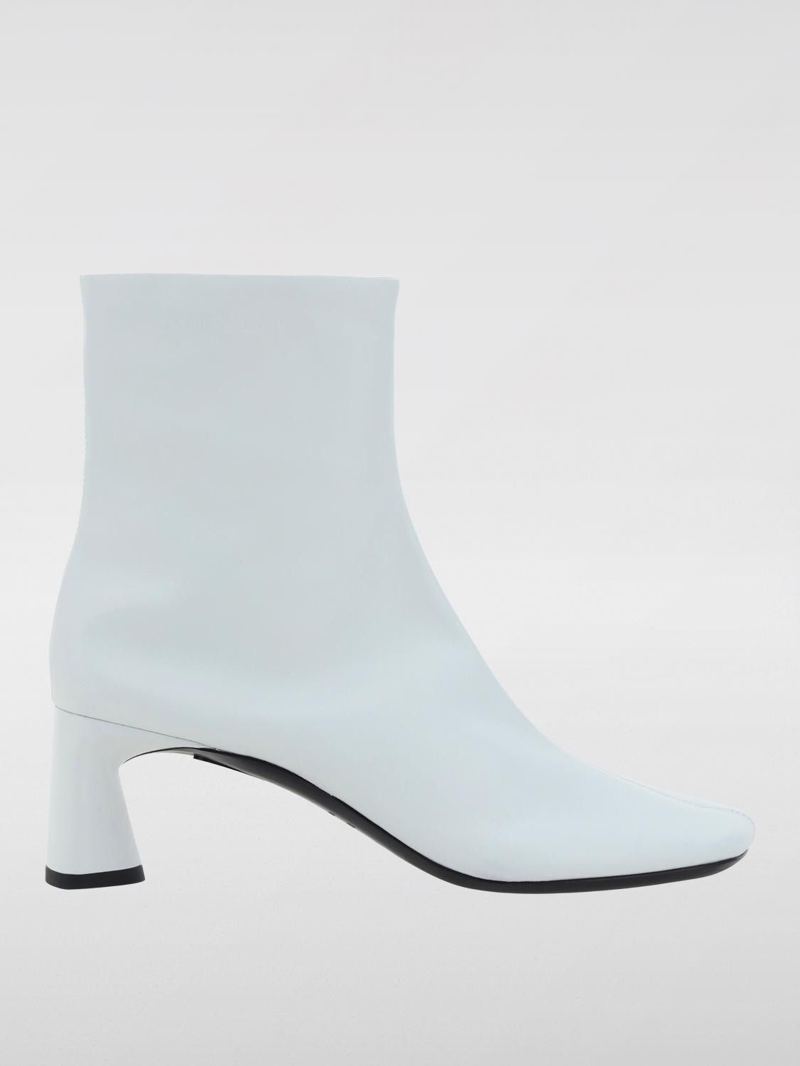 Balenciaga Balenciaga Flat Ankle Boots Woman White Size US 6 / IT 36 - 1 Thumbnail