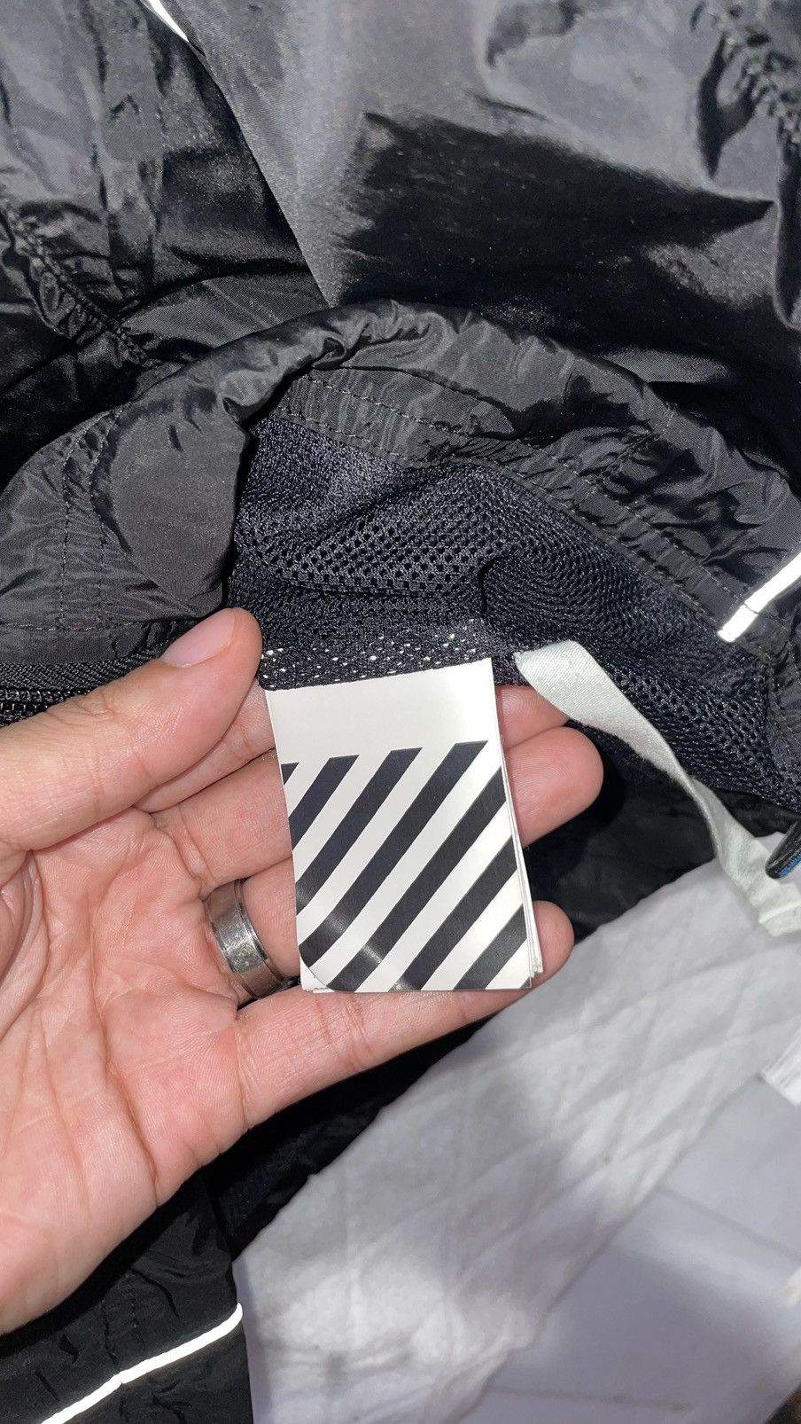 Off-White Off-White Nylon Track Jacket Size L Size US L / EU 52-54 / 3 - 6 Thumbnail