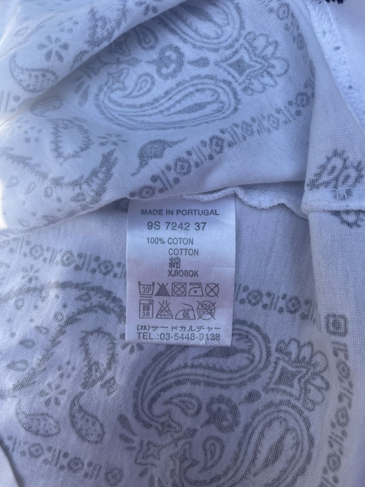 GIVENCHY 09ss gradation paisley バンダナ tee Givenchy 09SS “Gradient Paisley” T-Shirt