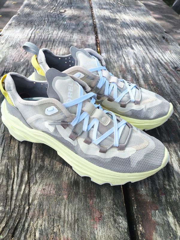 Sorel Kinetic Breakthru Tech Men's Running Shoes Size 46 in Grey