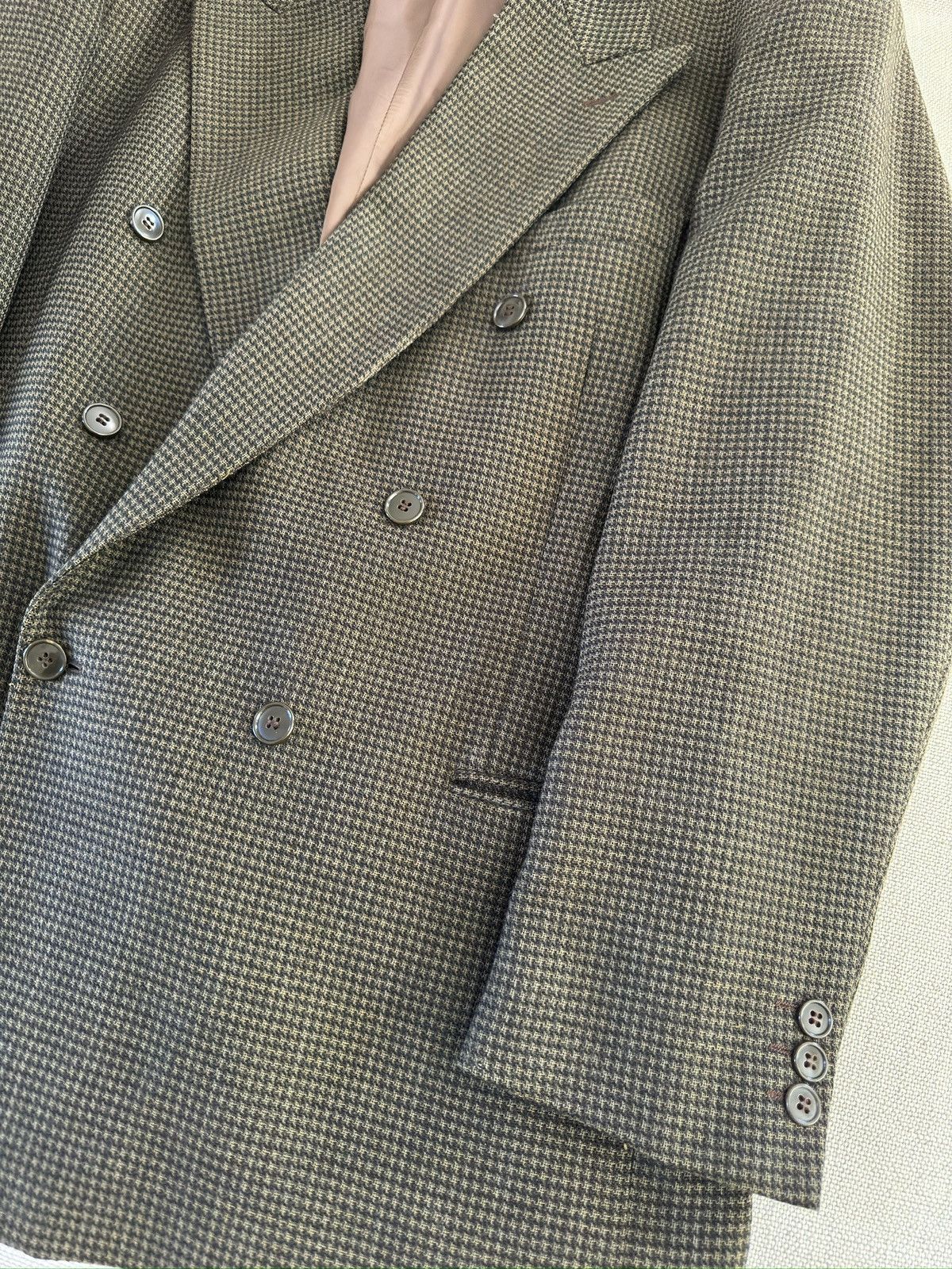 Giorgio Armani MANI BY GIORGIO ARMANI DB 6/1 Peak Lapel Wool Jacket 44R Size 44R - 8 Thumbnail