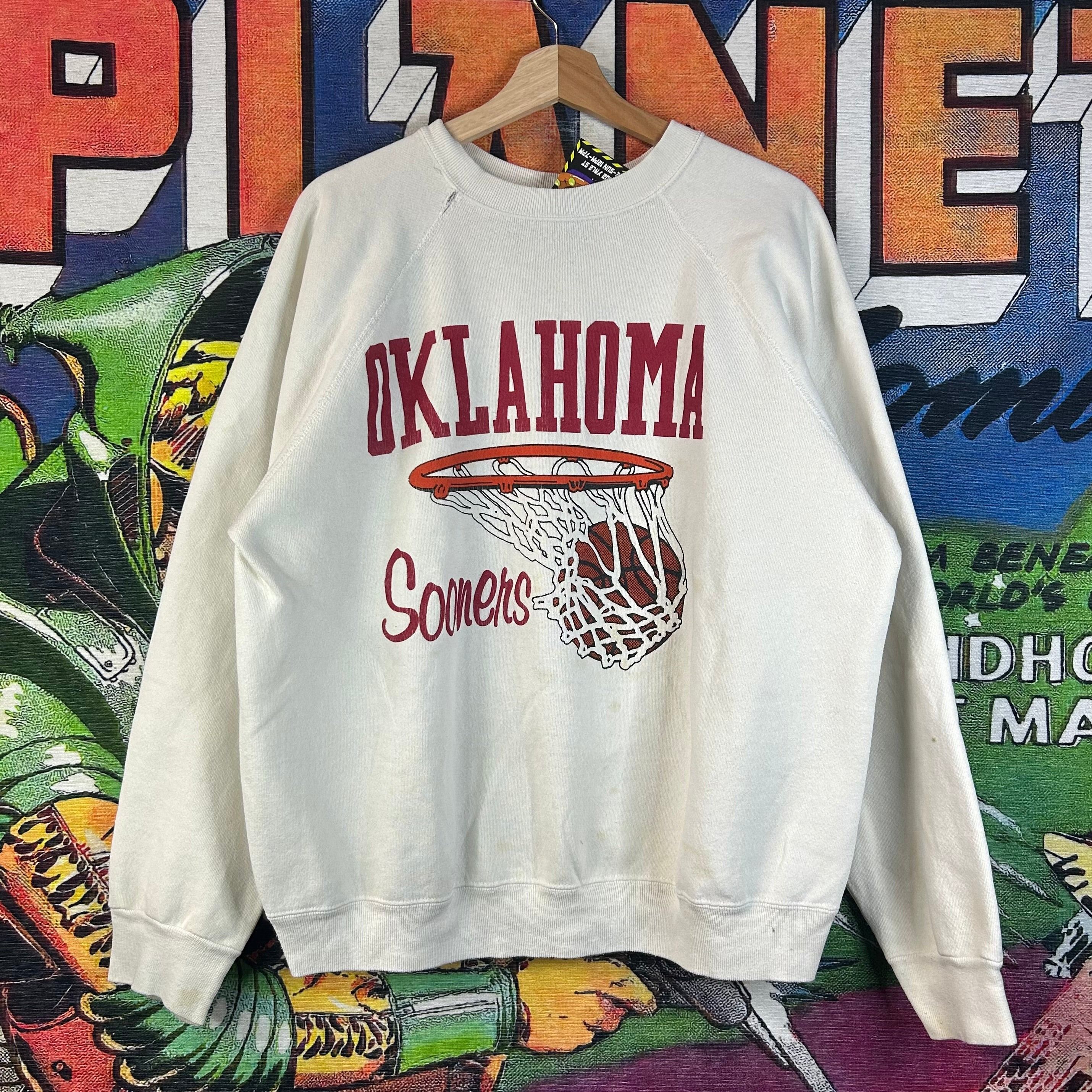 Vintage Vintage 90s Ohio Sooners Sweatshirt Size XL Size US XL / EU 56 / 4 - 1 Thumbnail