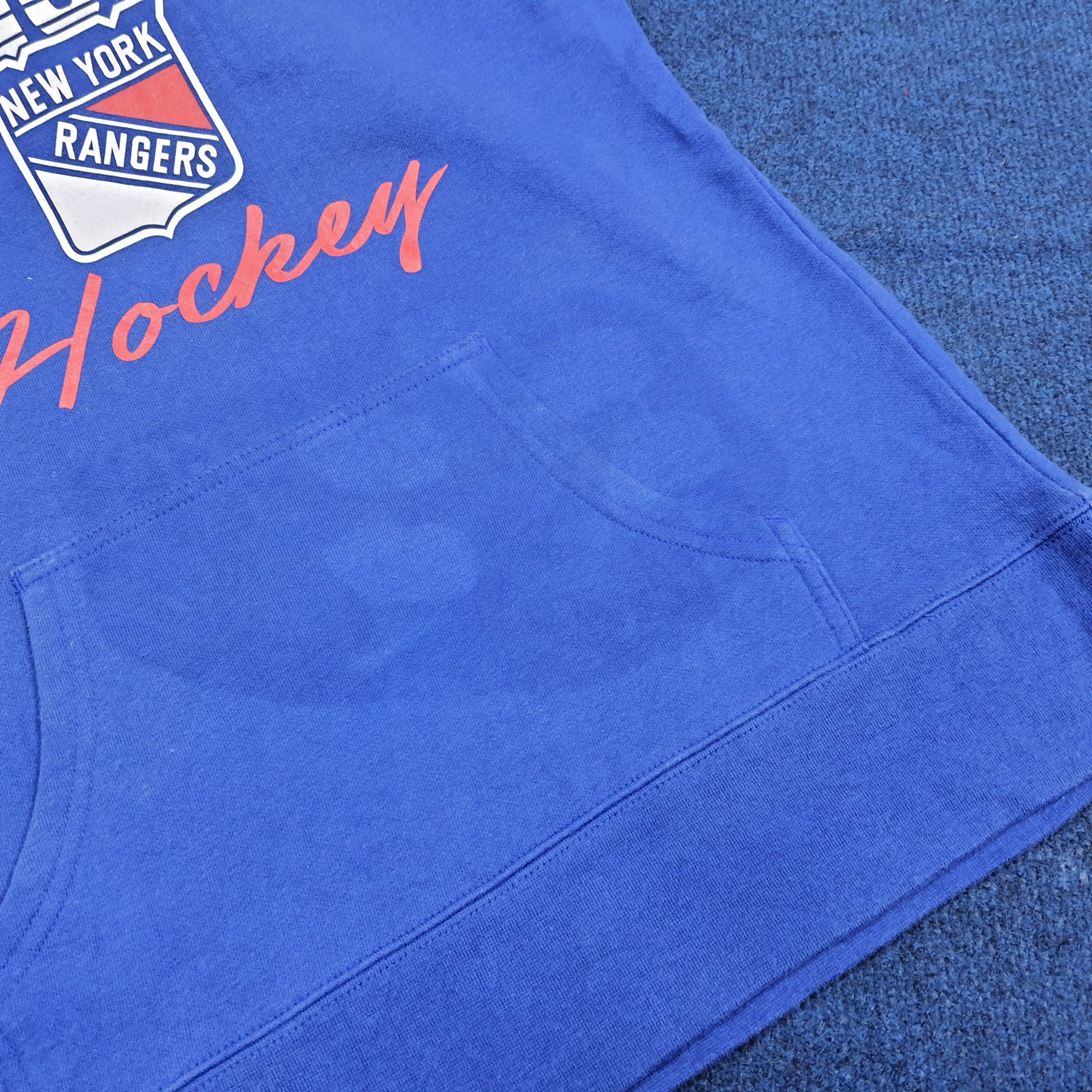 NHL Vintage New York Rangers Hockey NHL Hoodie C288N5 Size US S / EU 44-46 / 1 - 10 Thumbnail