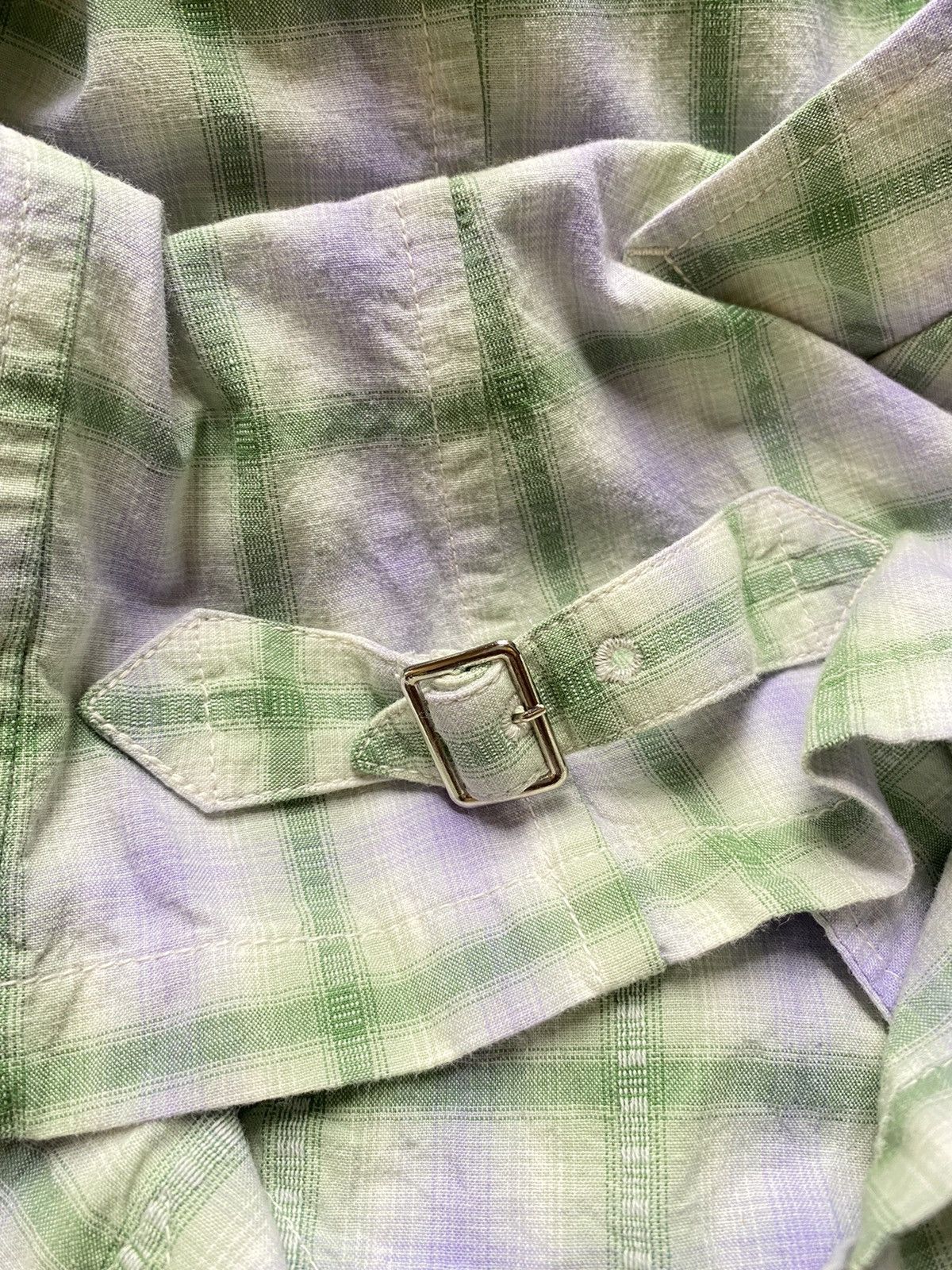 Coleman Coleman Pastel Plaid Western-Style Jacket shirt Size M / US 6-8 / IT 42-44 - 7 Thumbnail
