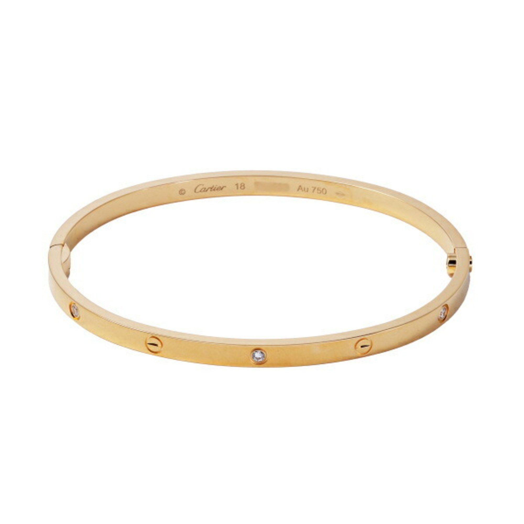 image of Cartier Sm Love K18Yg Yellow Gold Bracelet, Women's