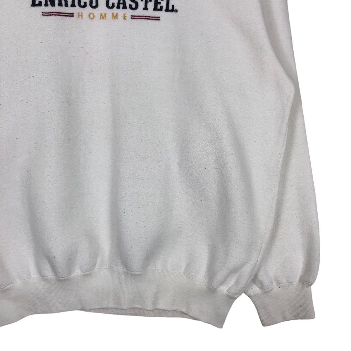 Vintage Enrico Castel Homme Vintage Italian Sweatshirt Medium Size US M / EU 48-50 / 2 - 4 Thumbnail