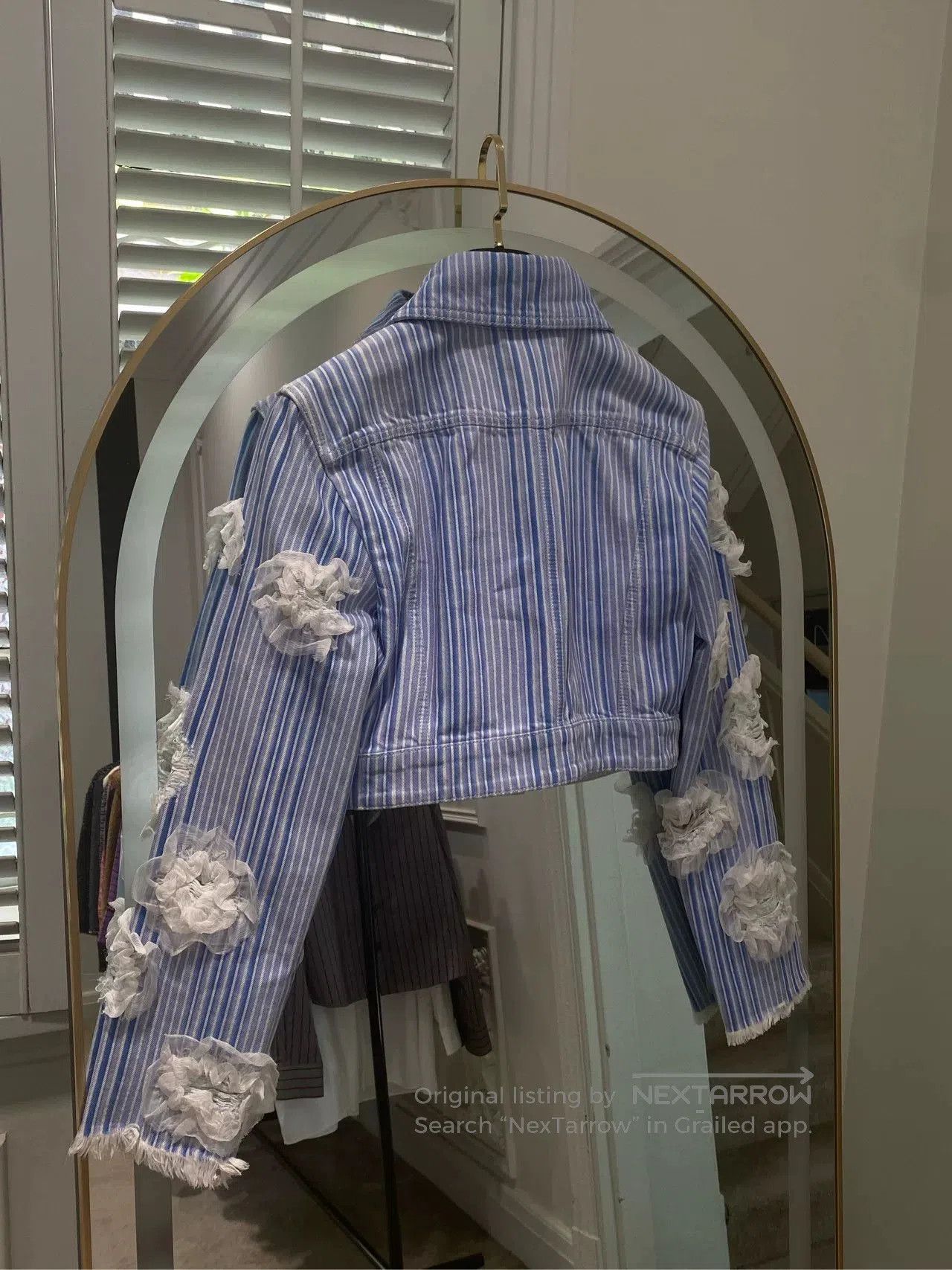 Chanel Chanel 2018 Waterfall Blue Denim Jacket. Size US S / EU 44-46 / 1 - 4 Thumbnail