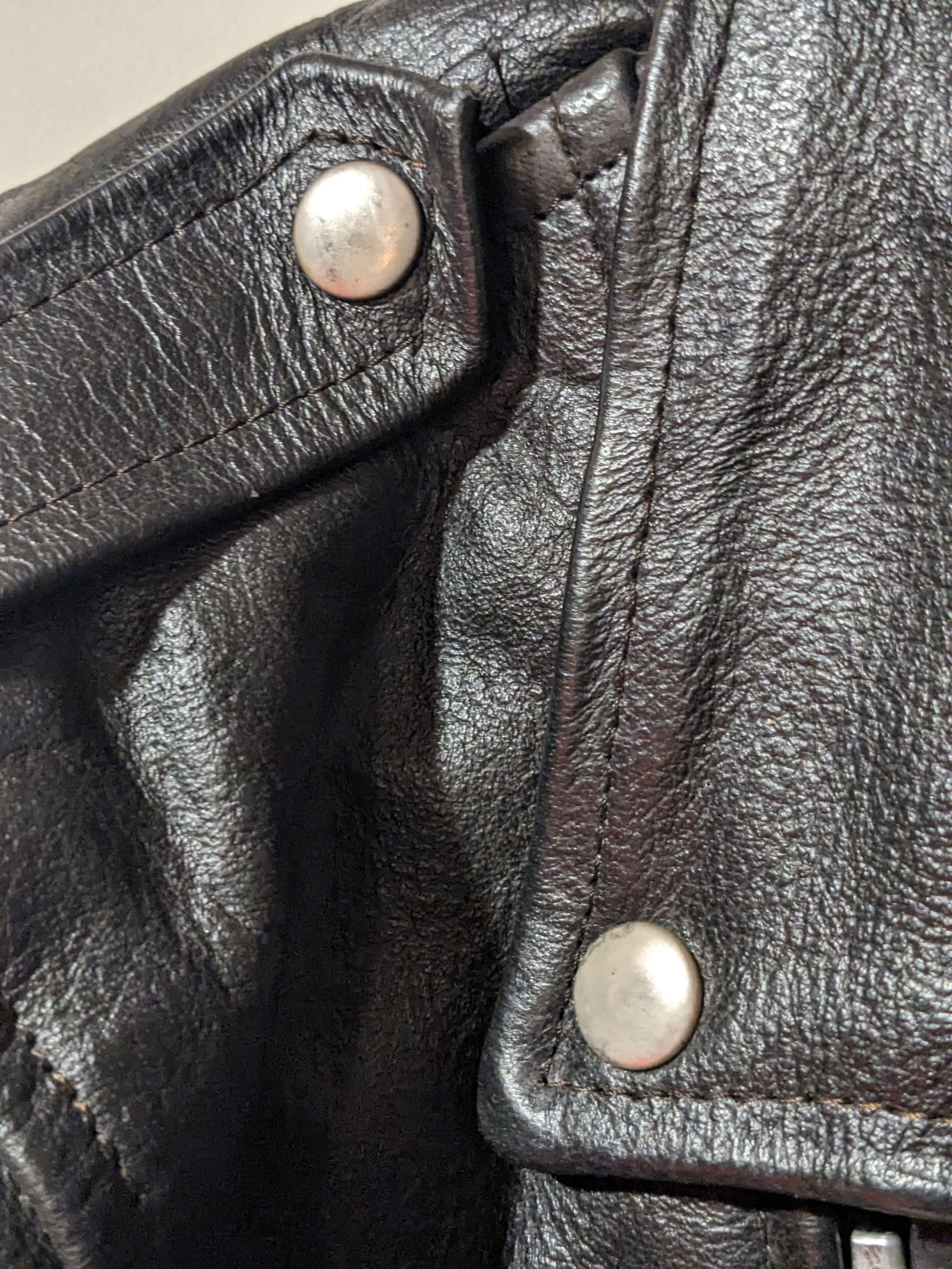 Harley Davidson × Vintage Vintage Harley Davidson Heavy Weight Leather Jacket Size US L / EU 52-54 / 3 - 8 Thumbnail