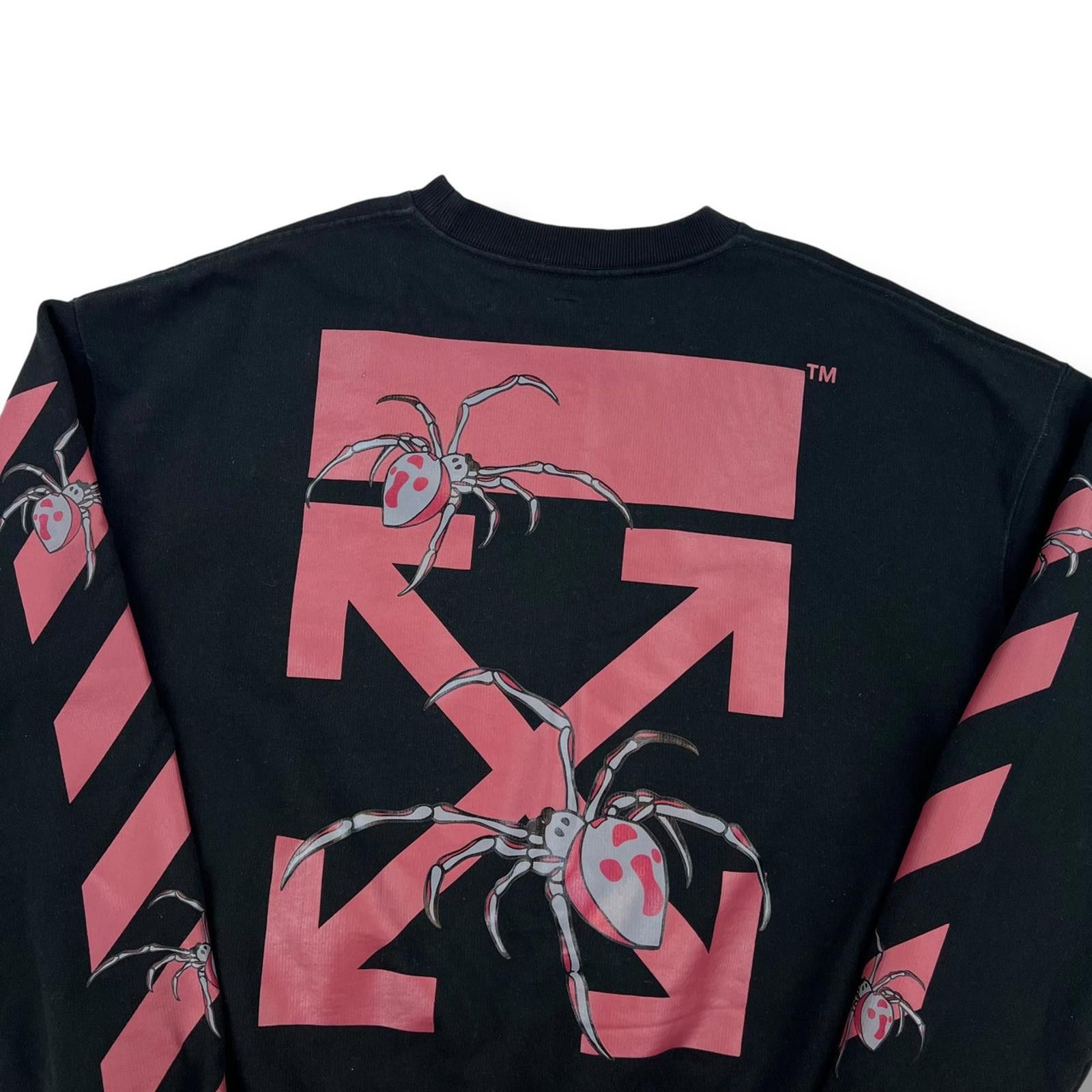 Off-White Arachno Arrows Black Sweatshirt