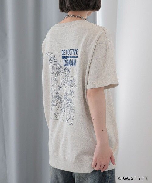 Japanese Brand PAGEBOY X DETECTIVE CONAN ANIME BACKHITT TSHIRT Size US L / EU 52-54 / 3 - 2 Thumbnail