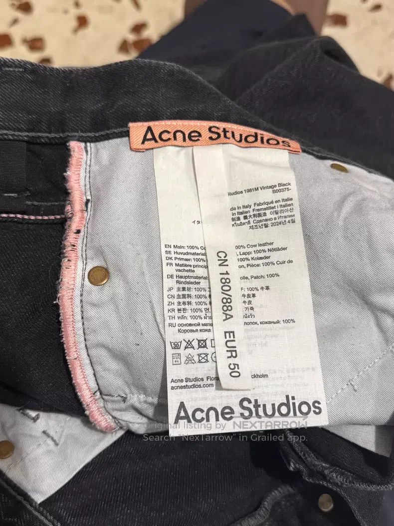 Acne Studios Acne Studios Jeans Size US 34 / EU 50 - 4 Thumbnail