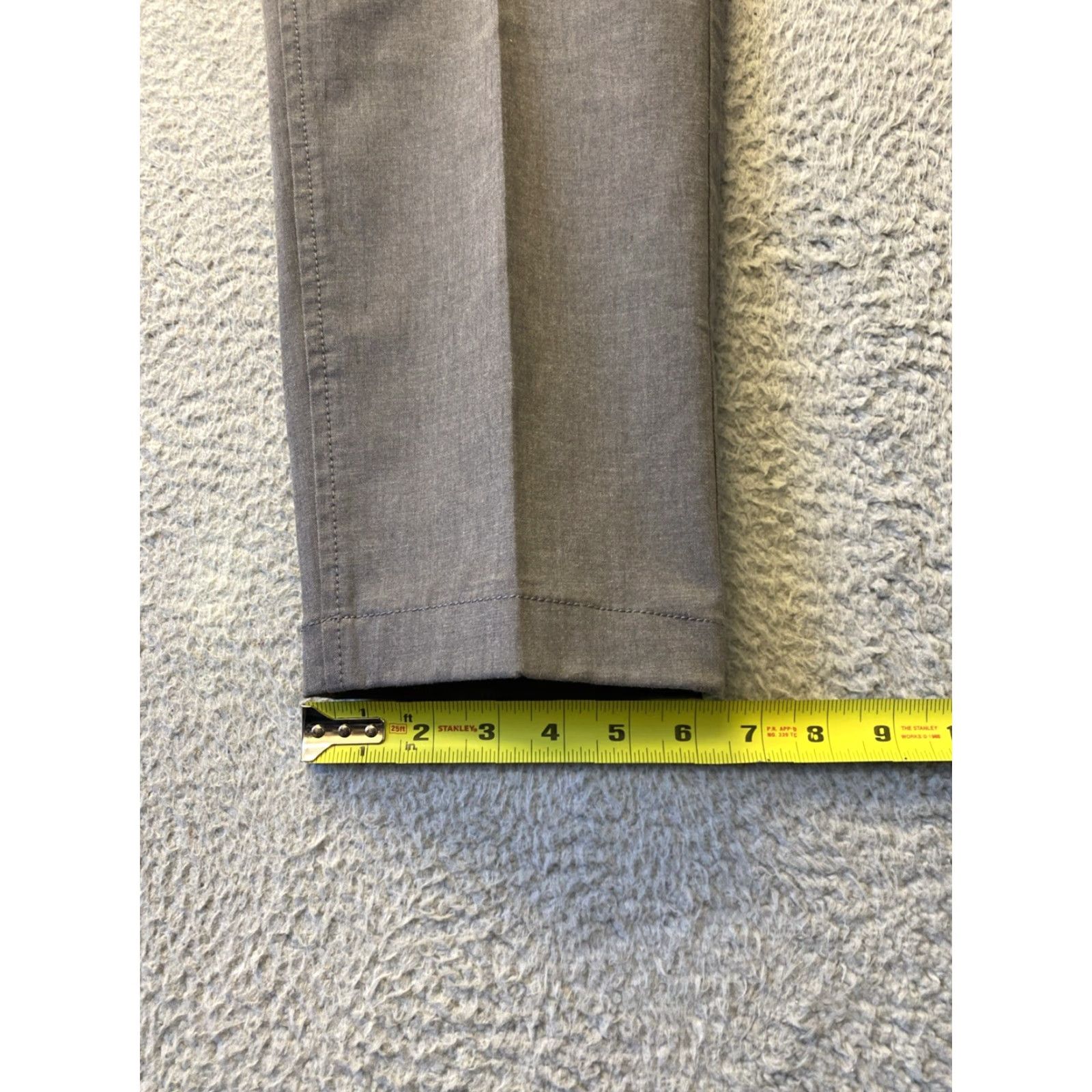 Nordstrom Nordstrom Rack Pants Mens 36x32 Dress Formal Gray Chino / 159-34 Size US 36 / EU 52 - 6 Thumbnail