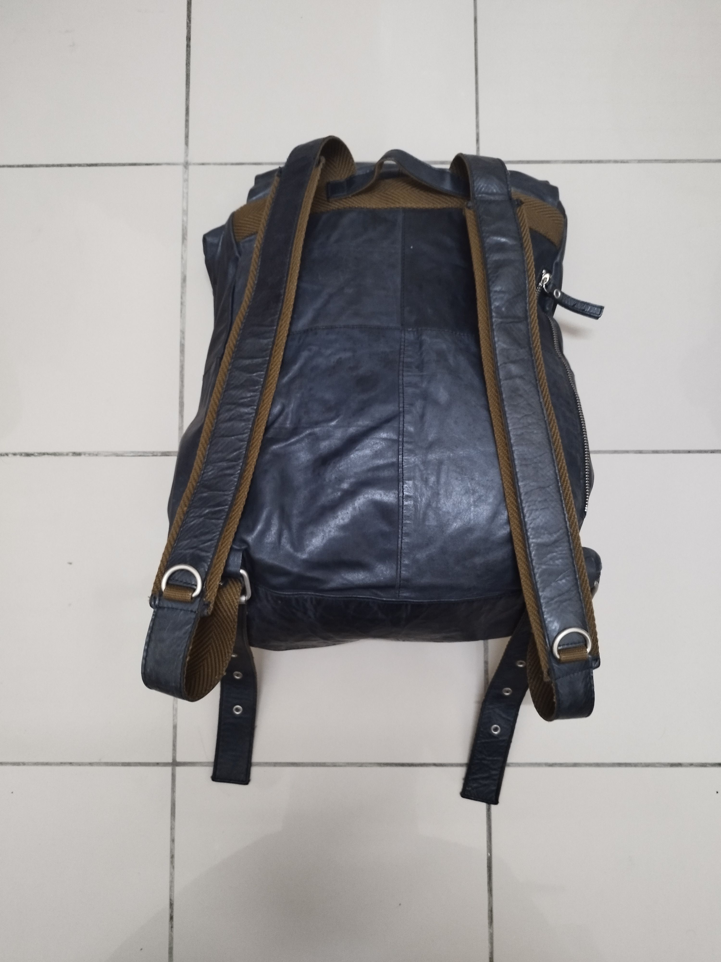 14th Addiction Vintage Zer Japanese Brand Backpack leather Size ONE SIZE - 5 Thumbnail