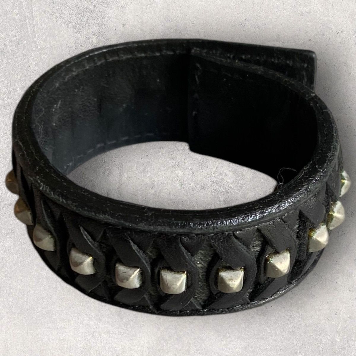 Yohji Yamamoto Limi Feu One Role Studded Bracelet Size ONE SIZE - 3 Thumbnail