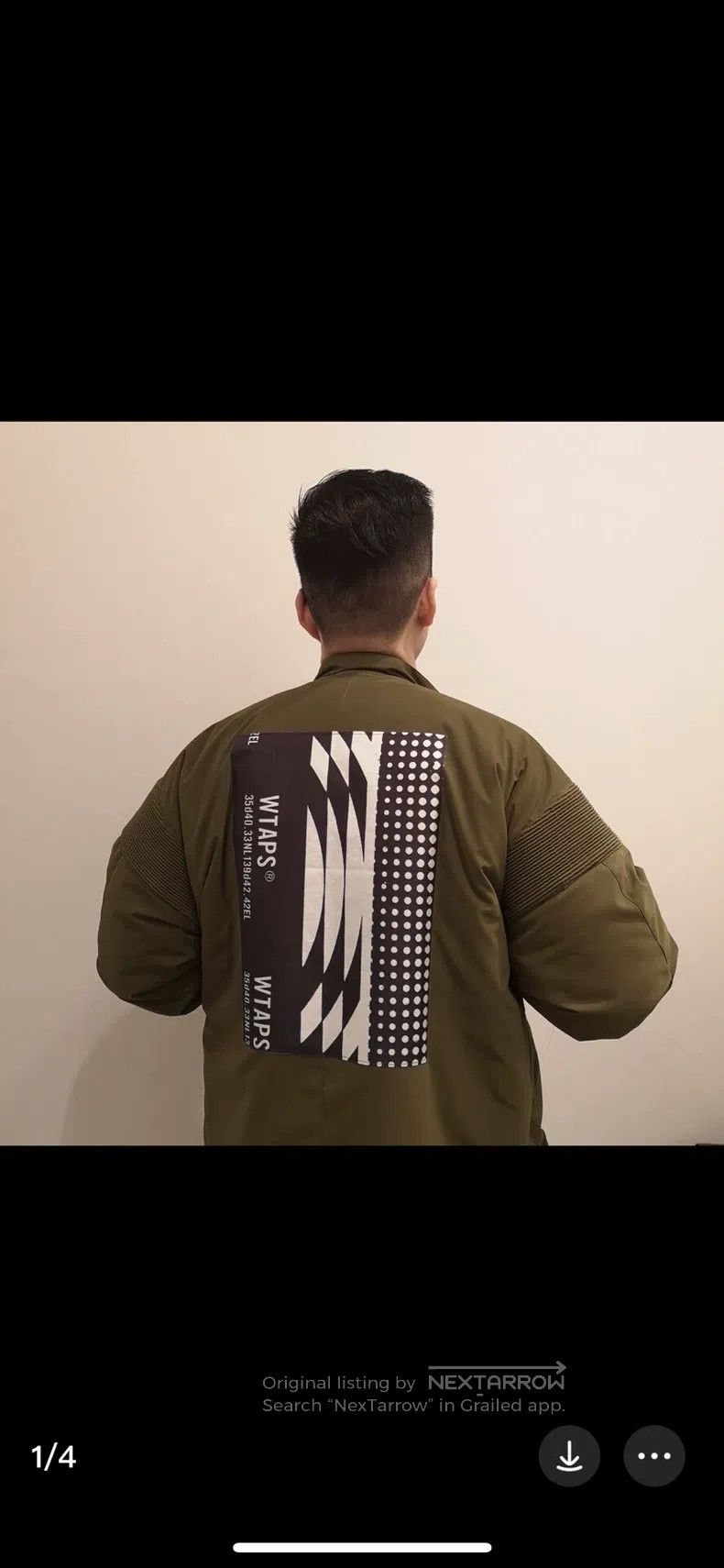 Wtaps Wtaps Cotton-padded jacket Size US L / EU 52-54 / 3 - 2 Thumbnail