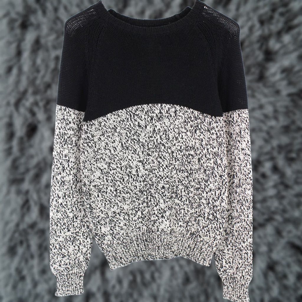 Diesel Diesel Jumper Men's LARGE Pullover Knitted Crew Collar Black Size US L / EU 52-54 / 3 - 1 Thumbnail