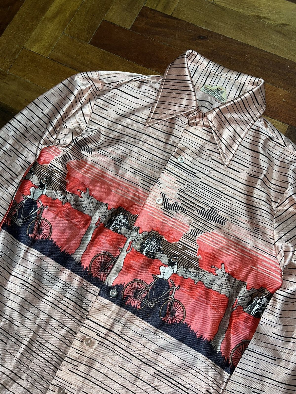 Japanese Brand × Vintage White Horse Vintage Avantgarde y2k Japanese Shirt Size US M / EU 48-50 / 2 - 2 Thumbnail