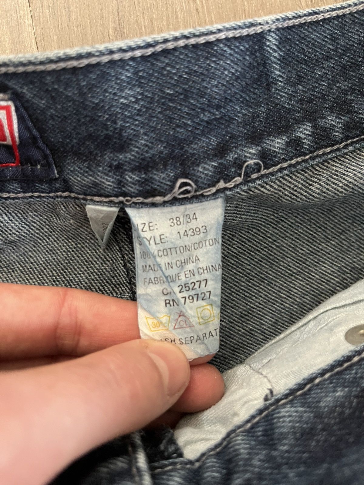 Other Vintage Paco Baggy Big Pocket Denim Size US 38 / EU 54 - 7 Thumbnail
