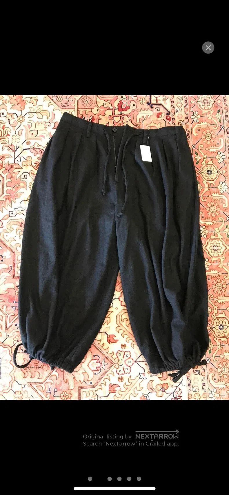 Yohji Yamamoto Yohji Yamamoto AW16 Wool Balloon Trousers. Size US 34 / EU 50 - 2 Thumbnail