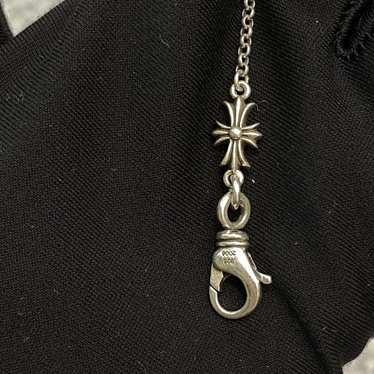 Chrome Hearts Chrome Hearts Roll Chain 2 Clip Lobster Clasps Tiny E Size ONE SIZE - 7 Thumbnail