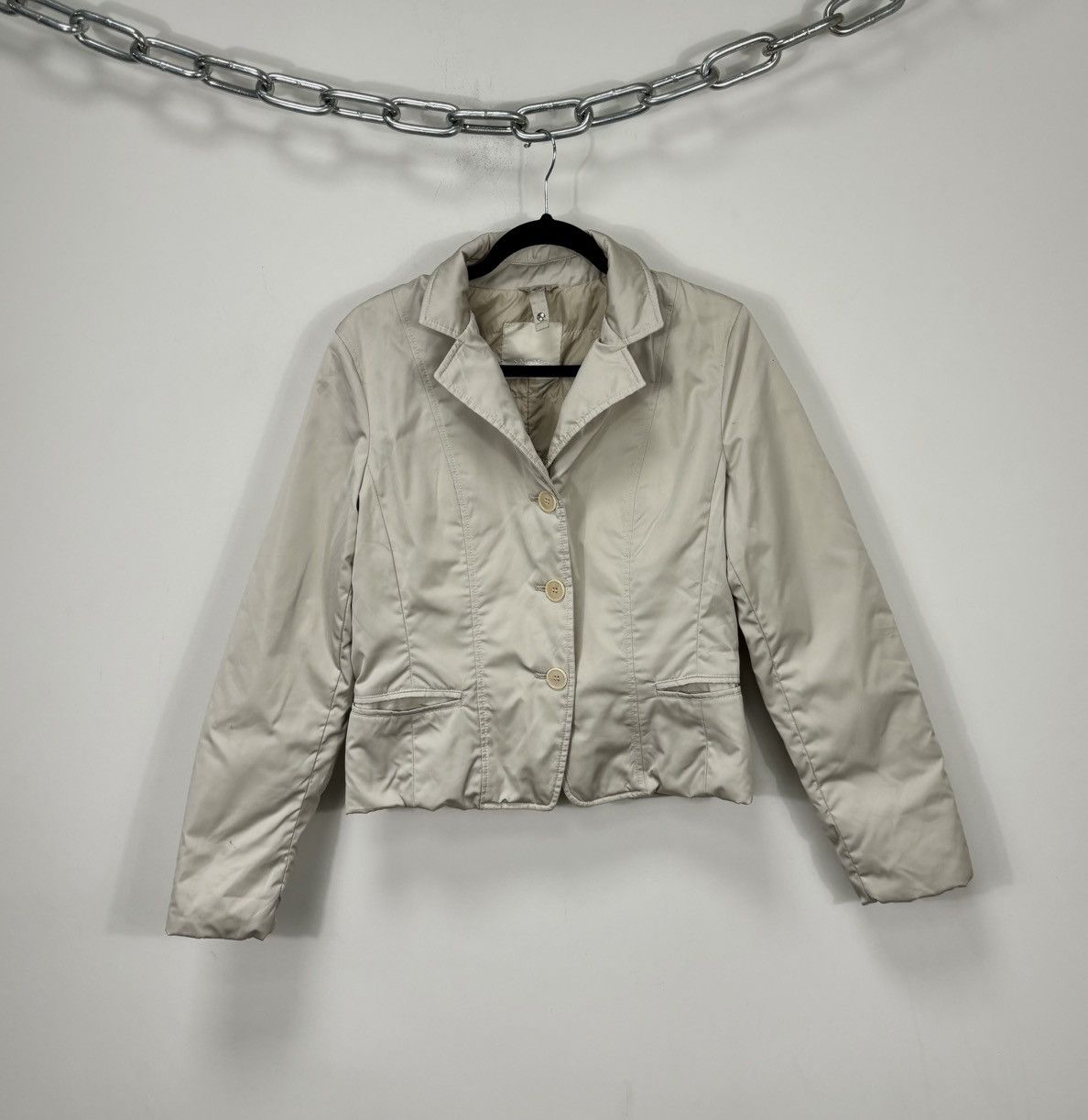 Max Mara Max Mara Beige Women’s Classic Luxury Jacket Size M / US 6-8 / IT 42-44 - 1 Thumbnail