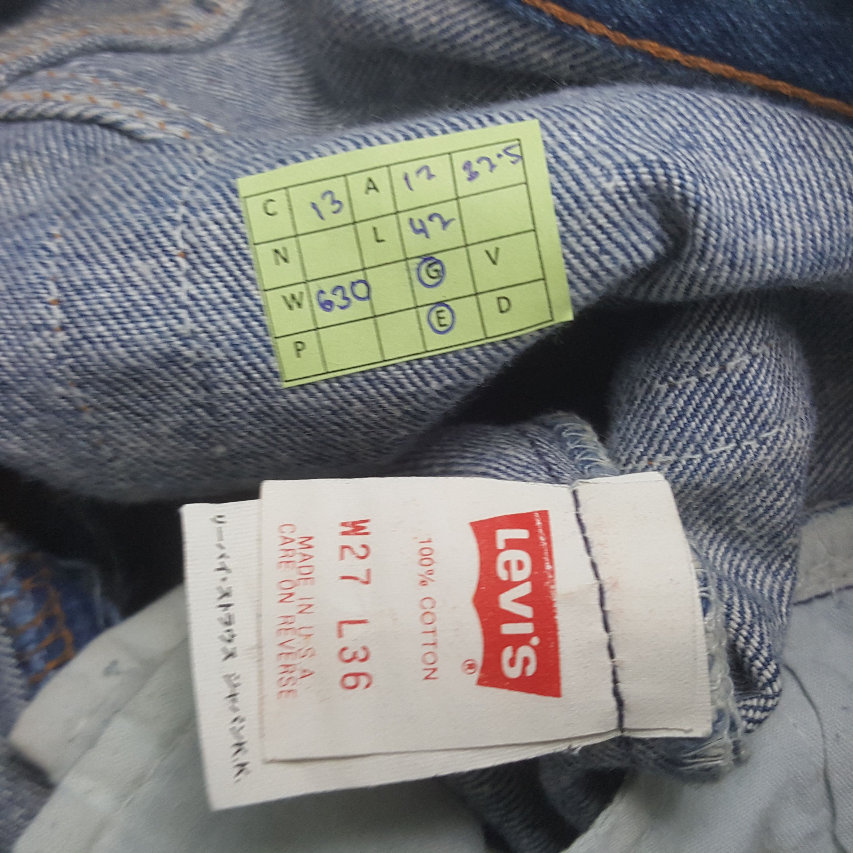 Levi's Vintage Levi's 501 American Style Denim Jeans RR13 Size 24" / US 00 / IT 34 - 8 Thumbnail