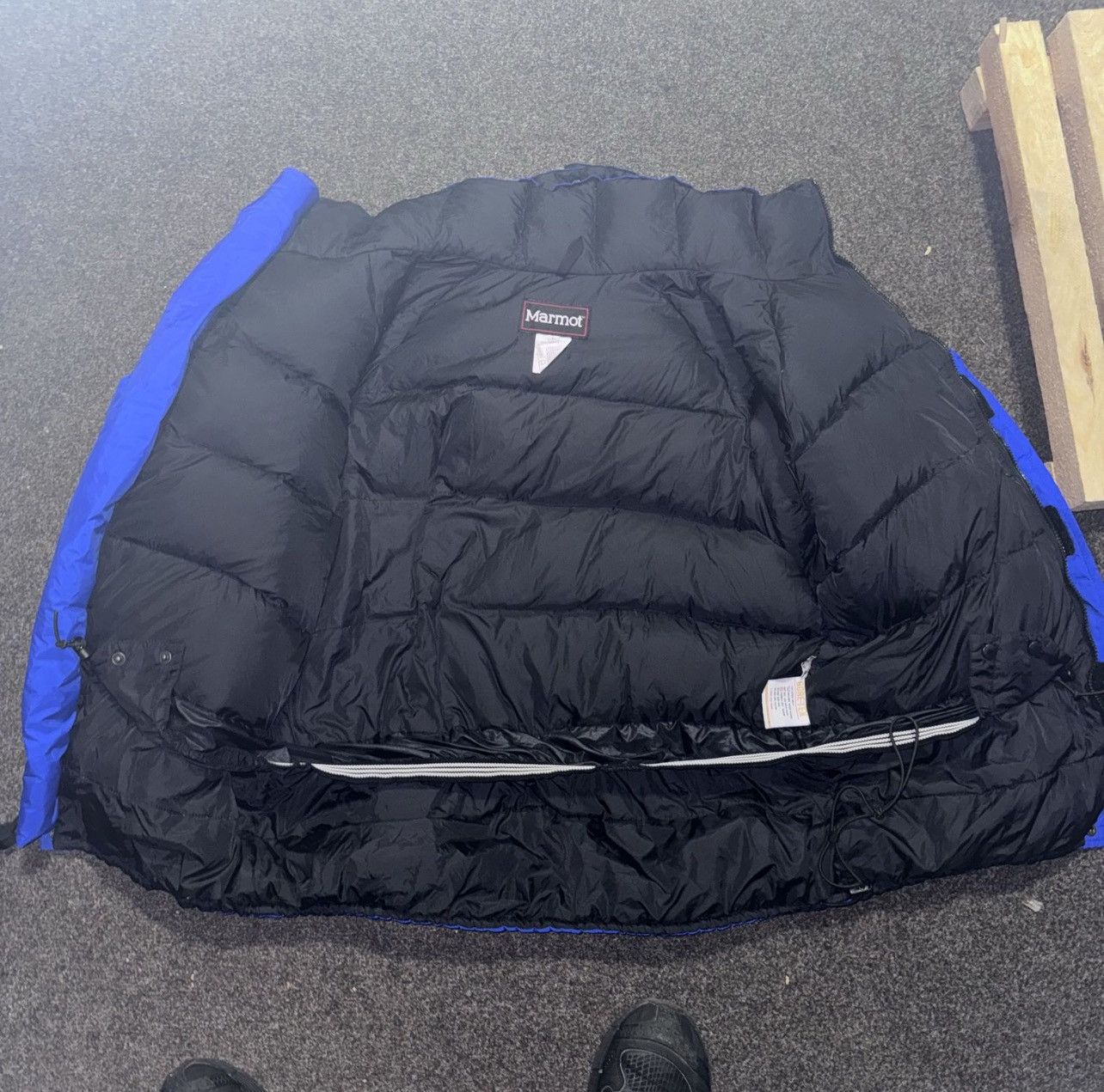 Marmot × Vintage Vintage Blue Marmot Puffer Jacket Size US L / EU 52-54 / 3 - 3 Thumbnail