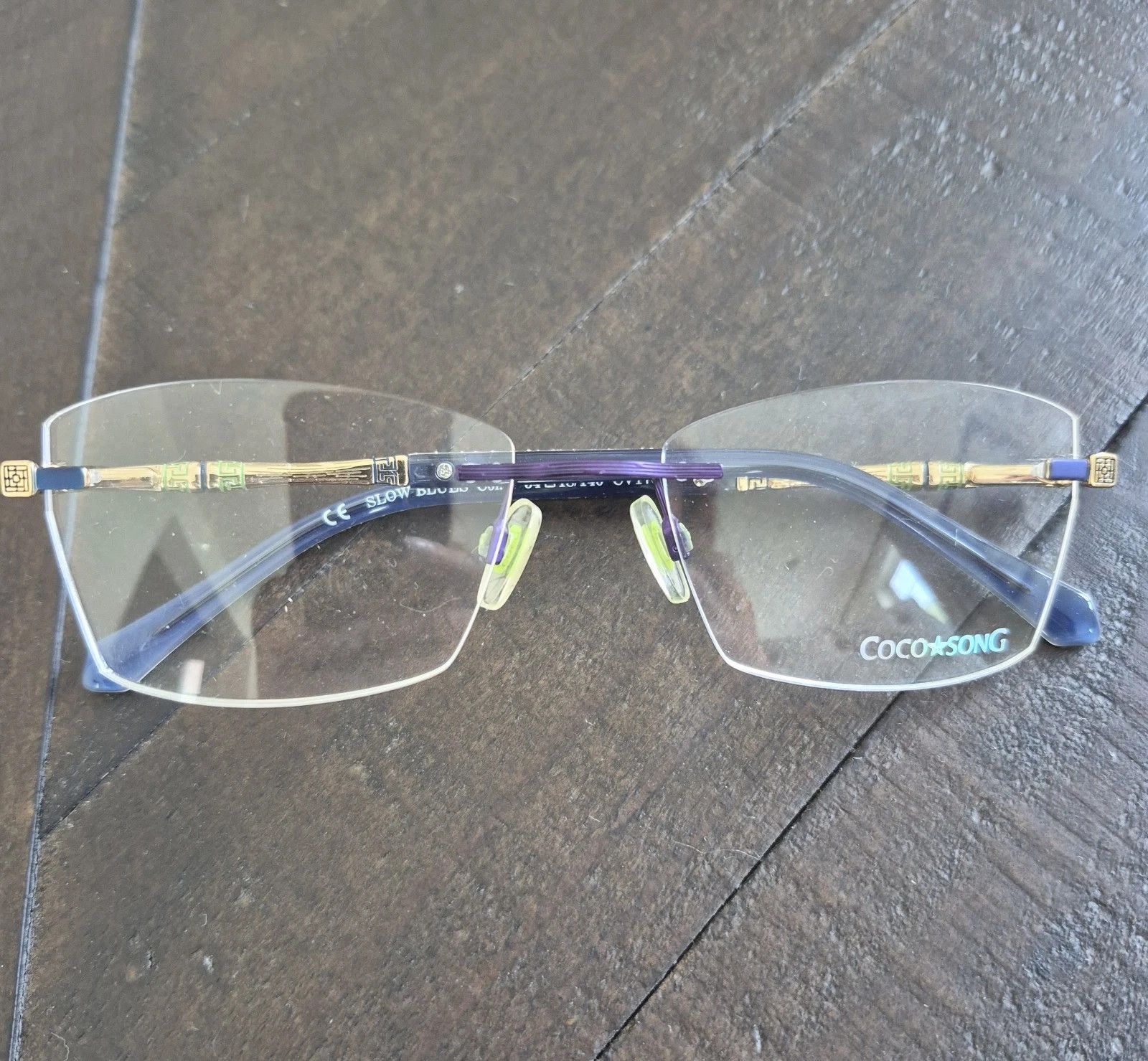 Other Coco Song Eyeglasses CV176 Slow Blues Col 4 54/18/140 Size ONE SIZE - 2 Thumbnail
