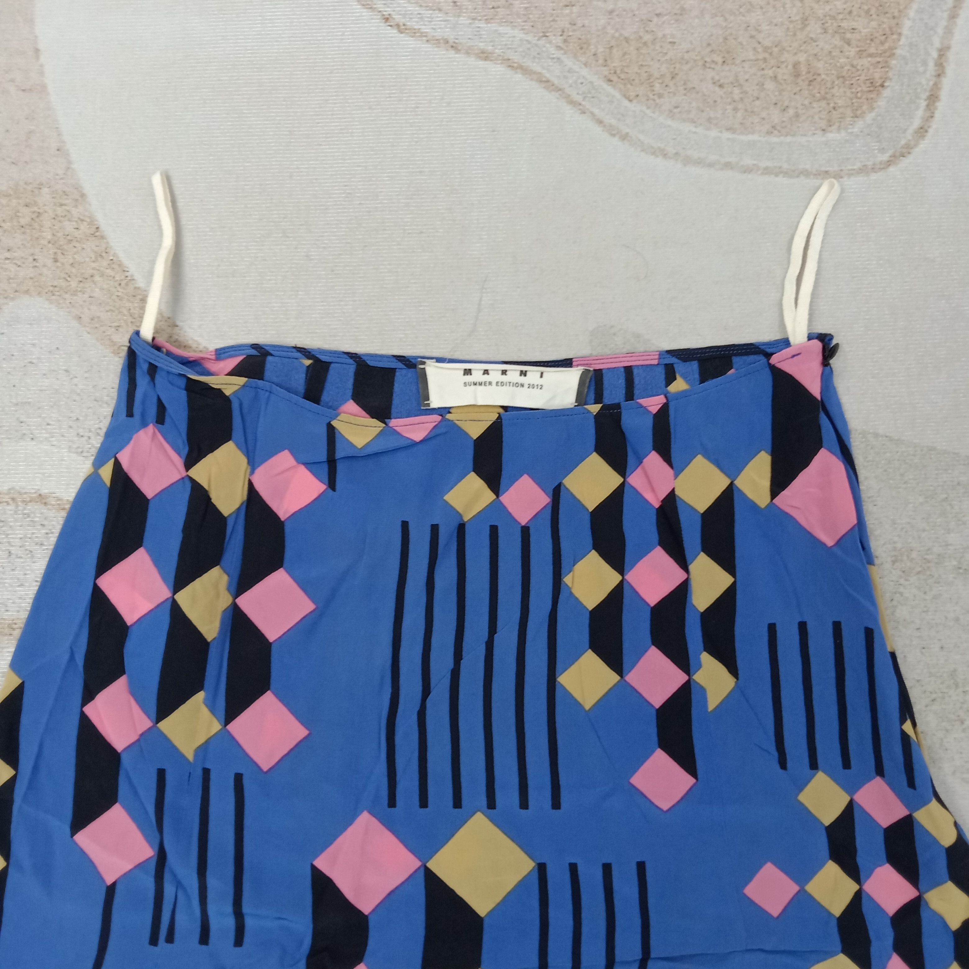 Marni Marni Camisole Italian Brand Tank Top C259N14 Size XXS / US 00 / IT 34 - 2 Thumbnail