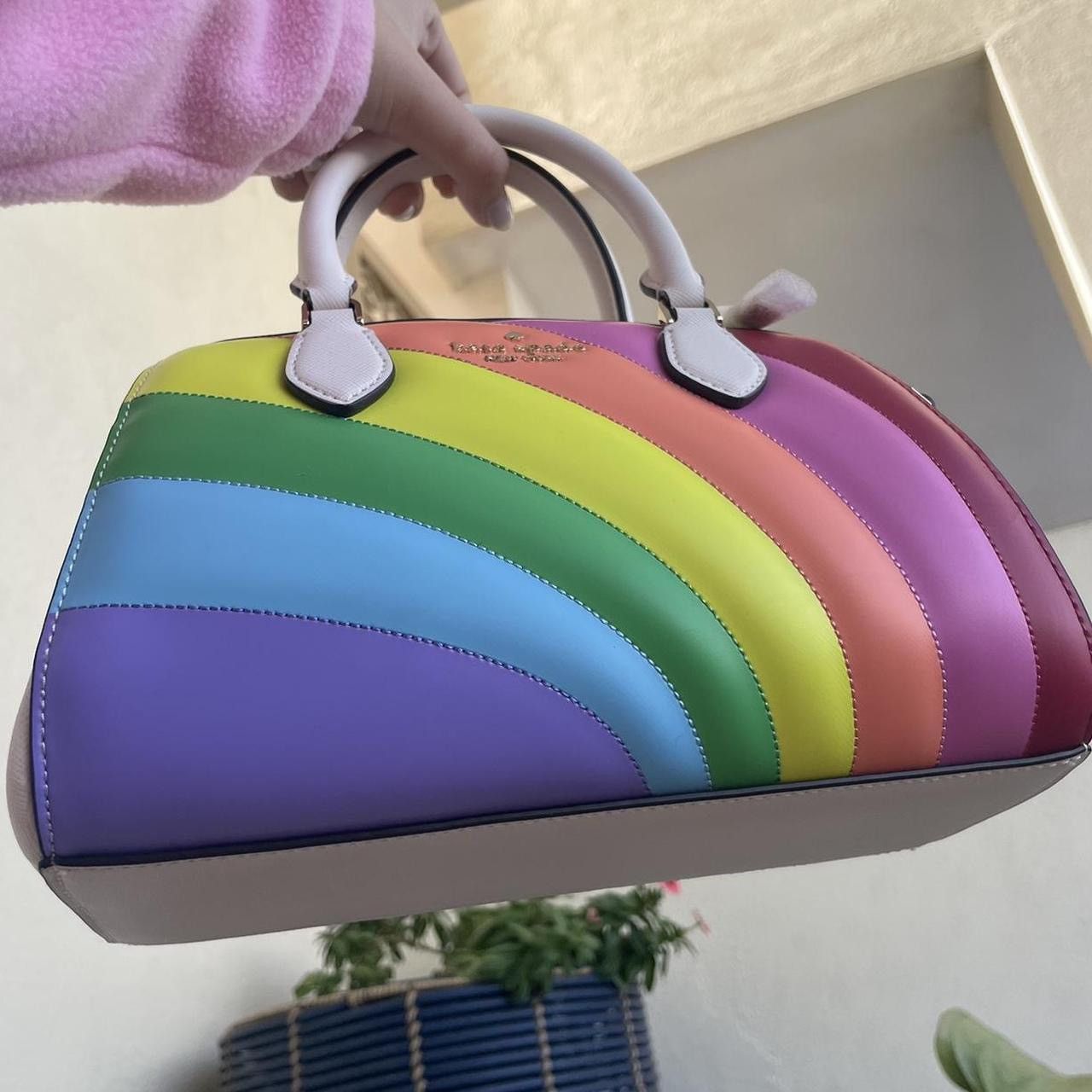 Kate Spade 🌈 Rainbow Kate Spade New York leather crossbody bag Size ONE SIZE - 7 Thumbnail