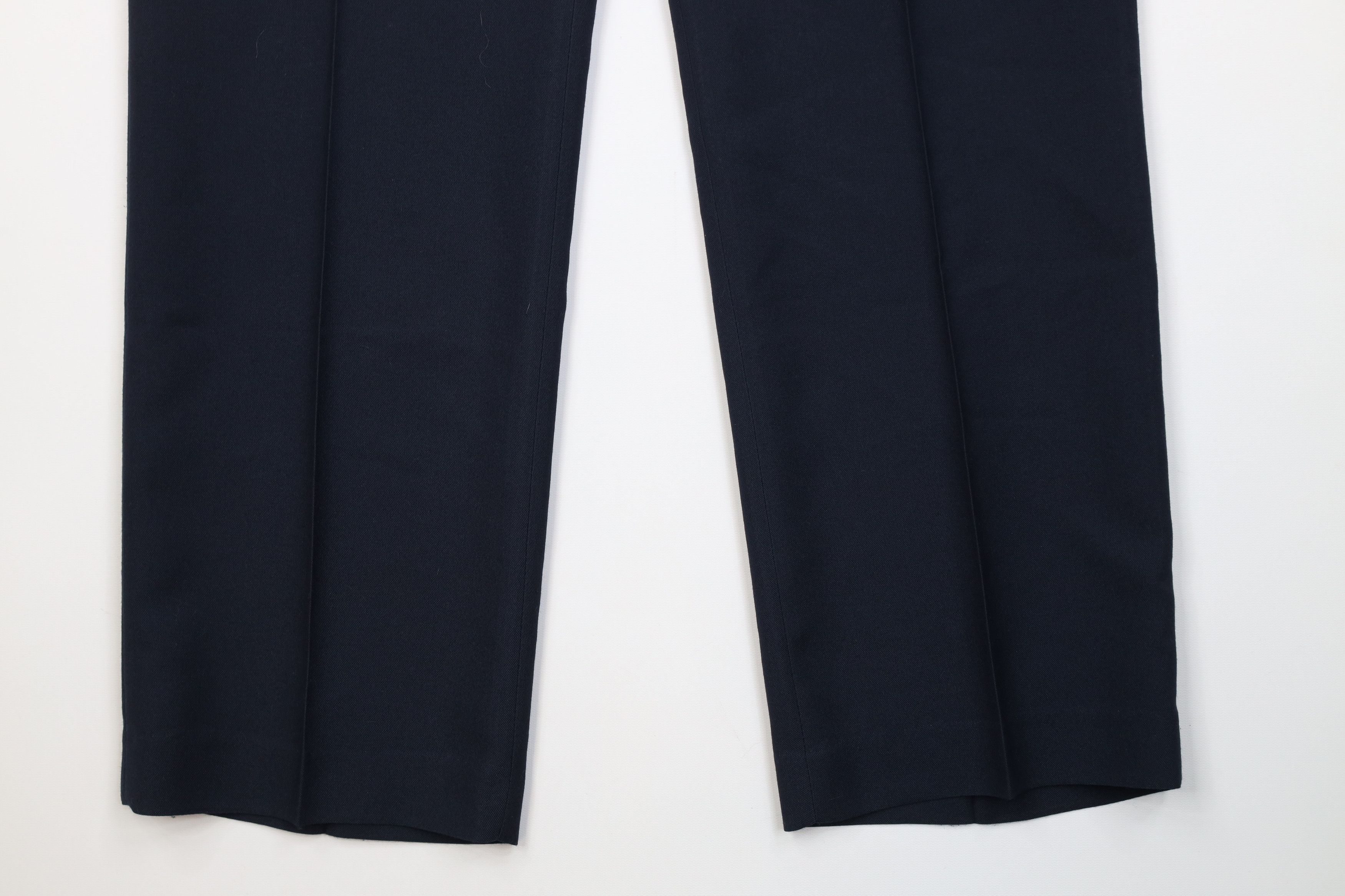 Vintage Vintage 70s Streetwear Wool Blend Knit Wide Leg Chino Pants Size US 36 / EU 52 - 4 Thumbnail